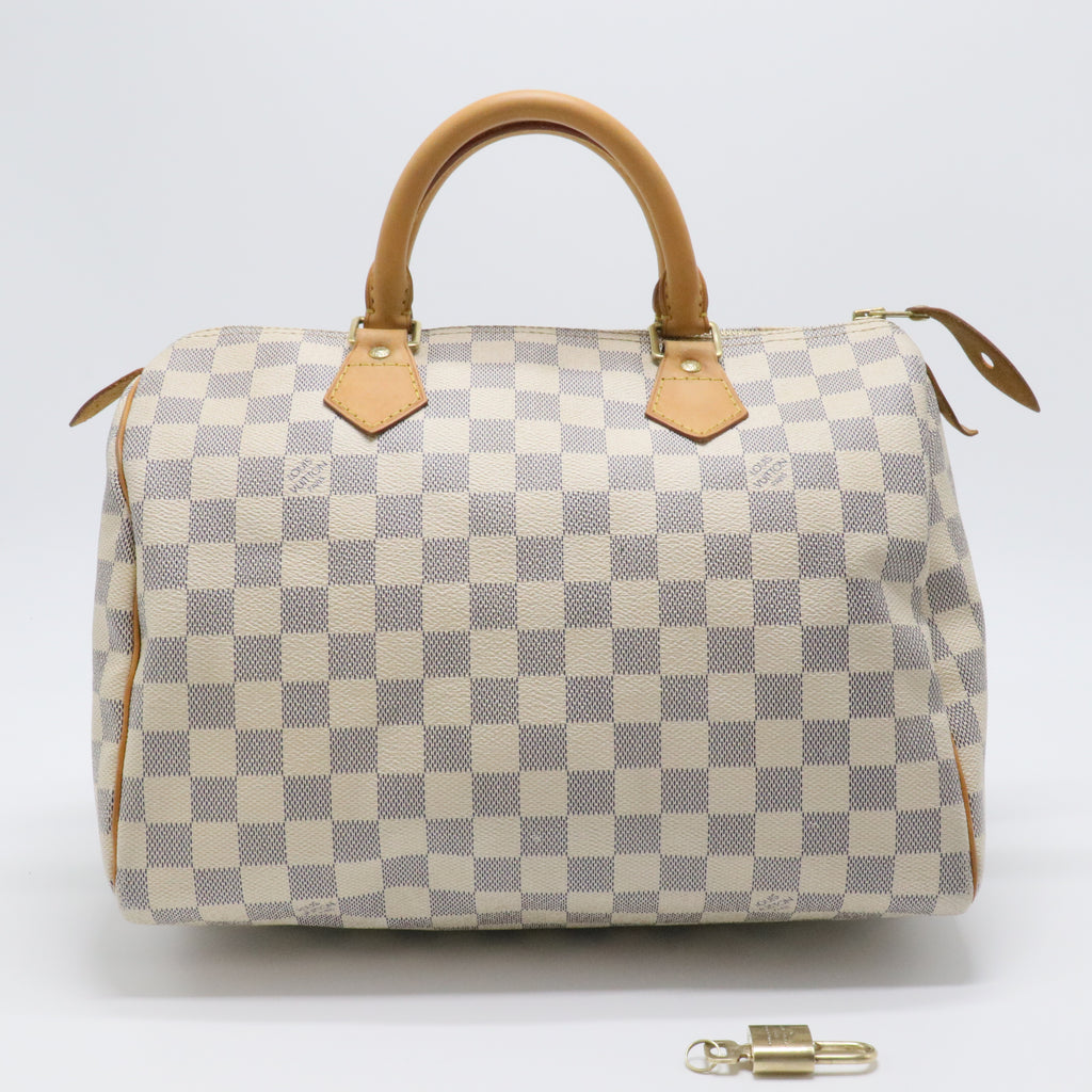 Speedy Handbag Damier Azur 30