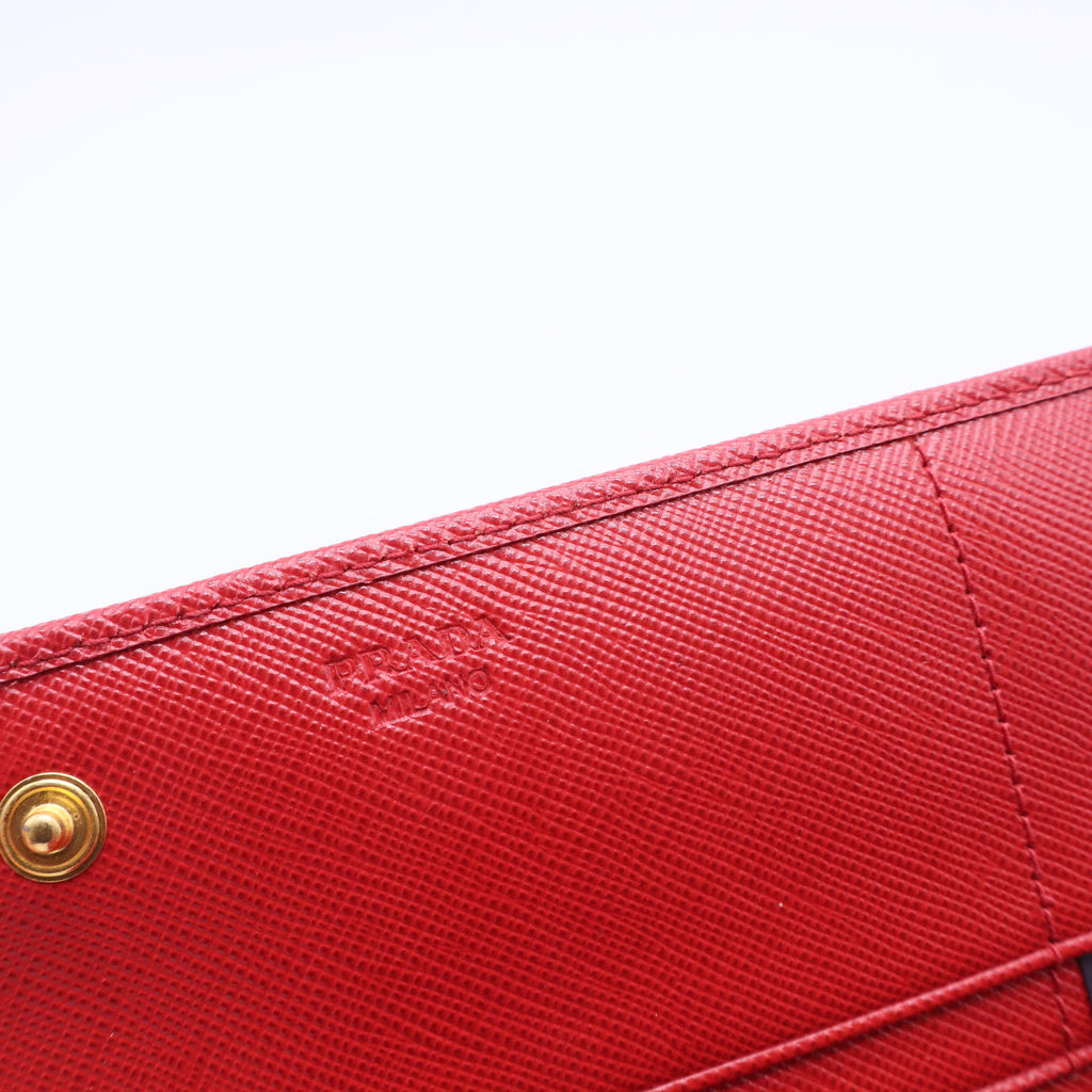 Large Saffiano Leather Wallet W20144