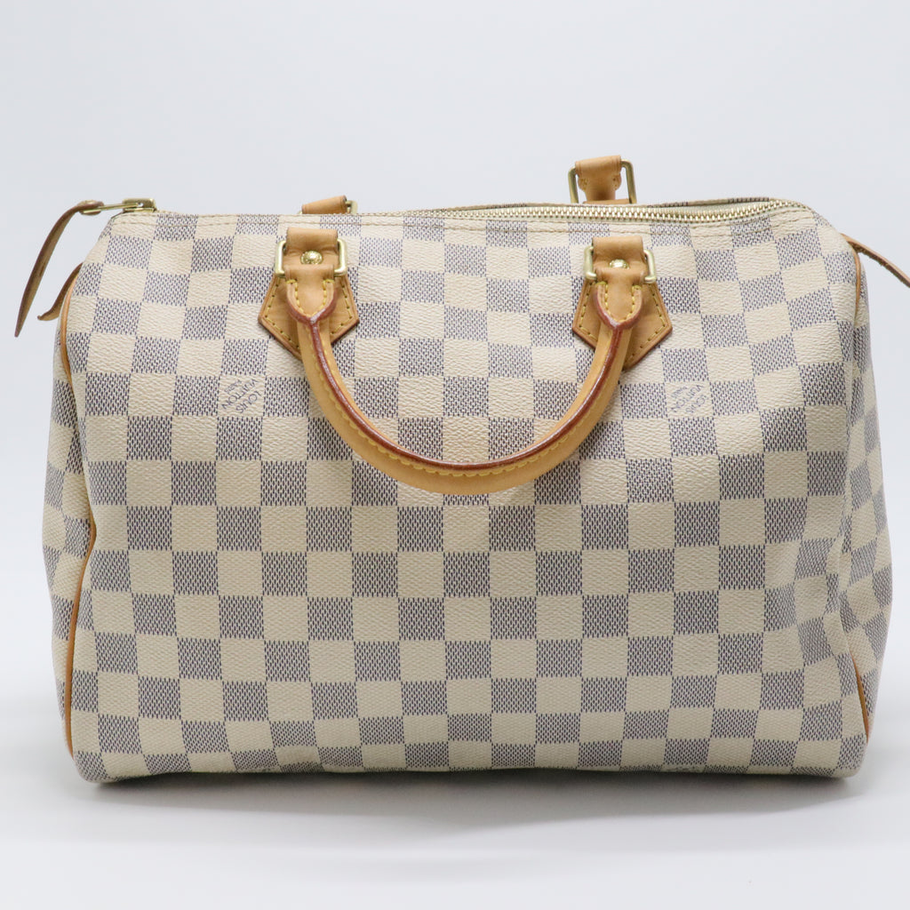 Speedy Handbag Damier Azur 30