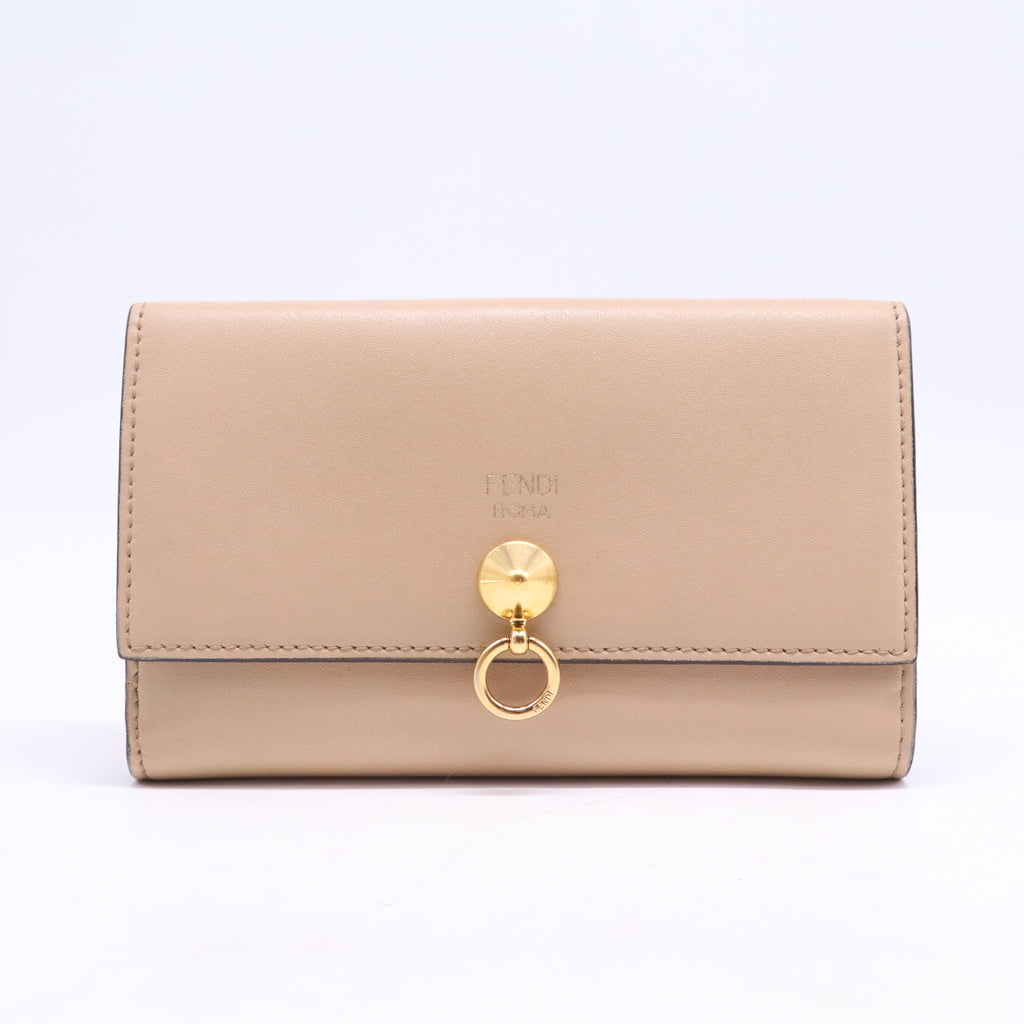 Fendi By The Way Continental Flap Wallet W20982