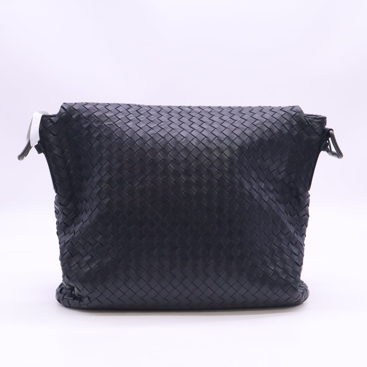 Bottega Veneta Nappa Intrecciato Messenger Bag Tourmaline B24582