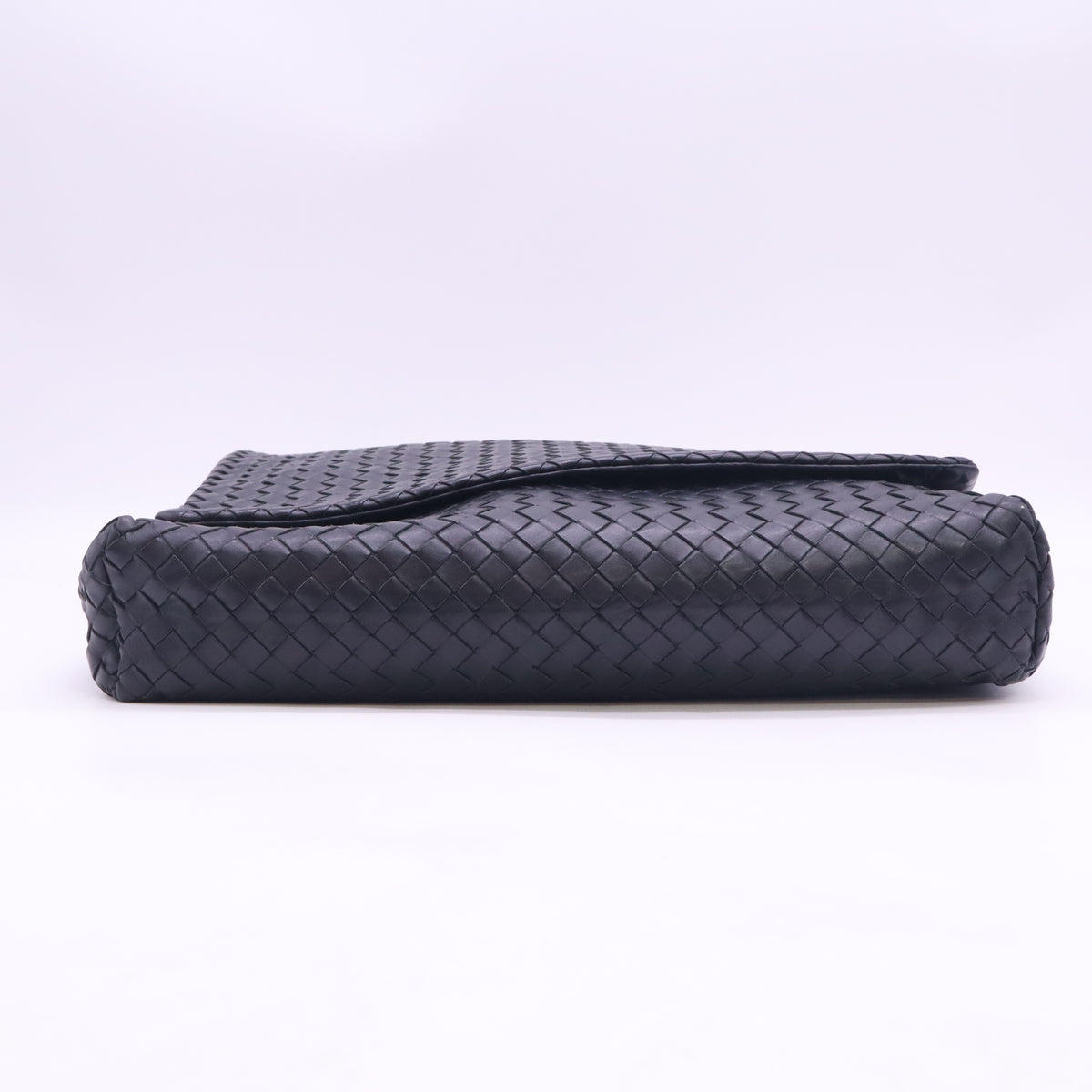 Bottega Veneta Nappa Intrecciato Messenger Bag Tourmaline B24582