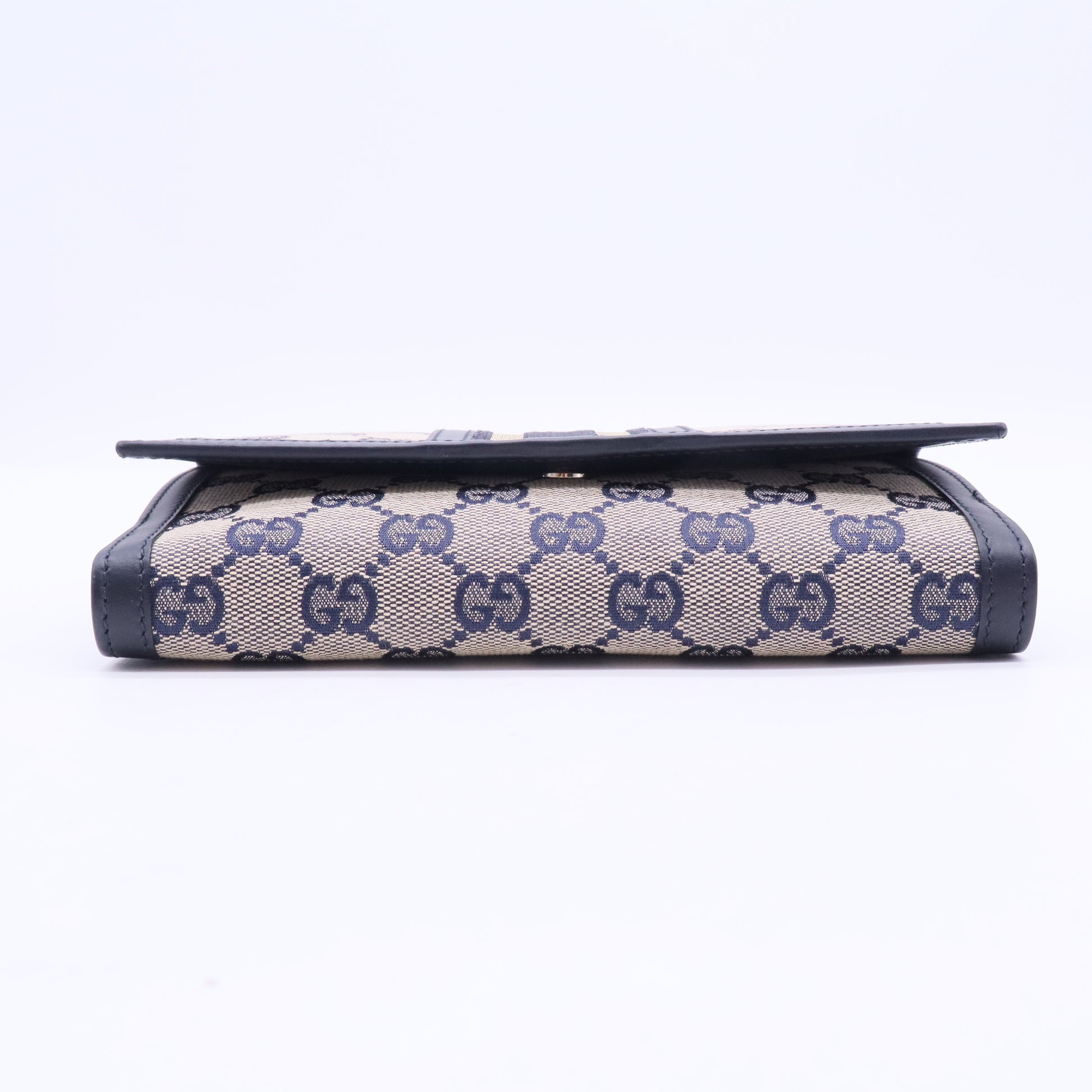 GG Canvas Vintage Web Continental Wallet W20143