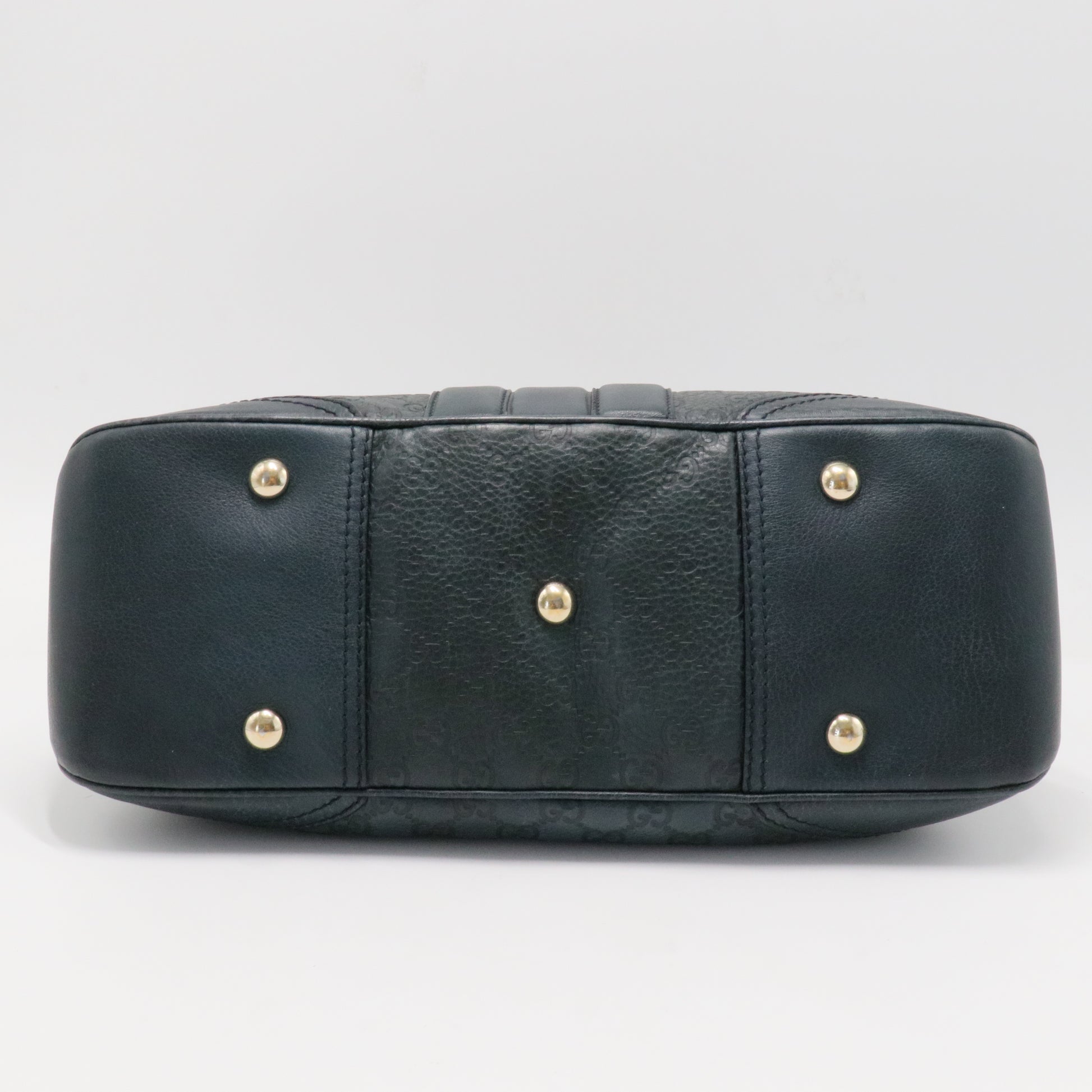 Horsebit Dome Satchel Guccissima Leather Medium Twins