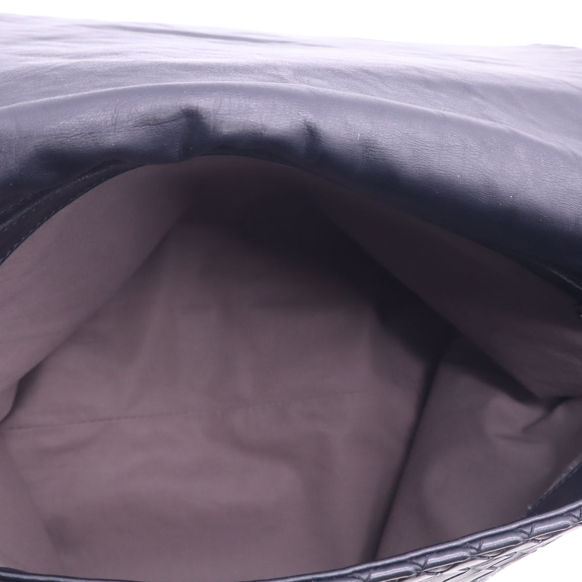Bottega Veneta Nappa Intrecciato Messenger Bag Tourmaline B24582