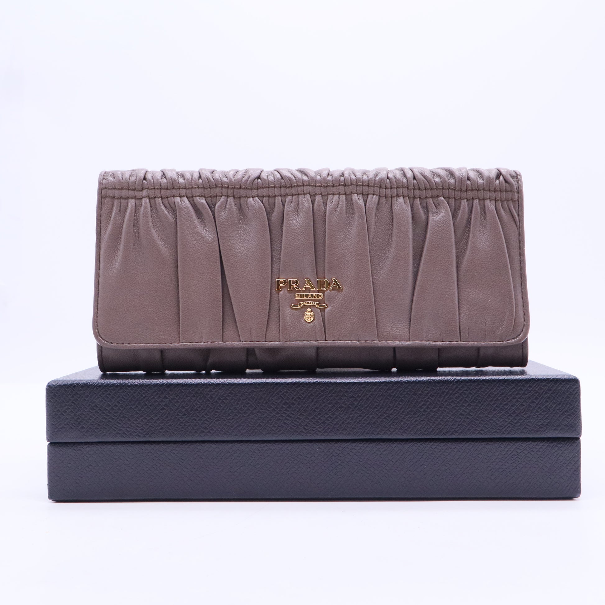 Juta Nappa Leather Gauffre Continental Wallet  W11313
