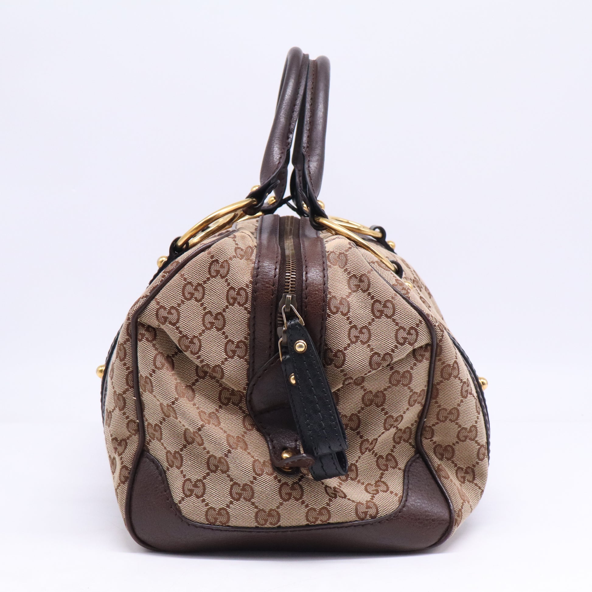 Interlocking Boston Bag GG Canvas Medium B21297