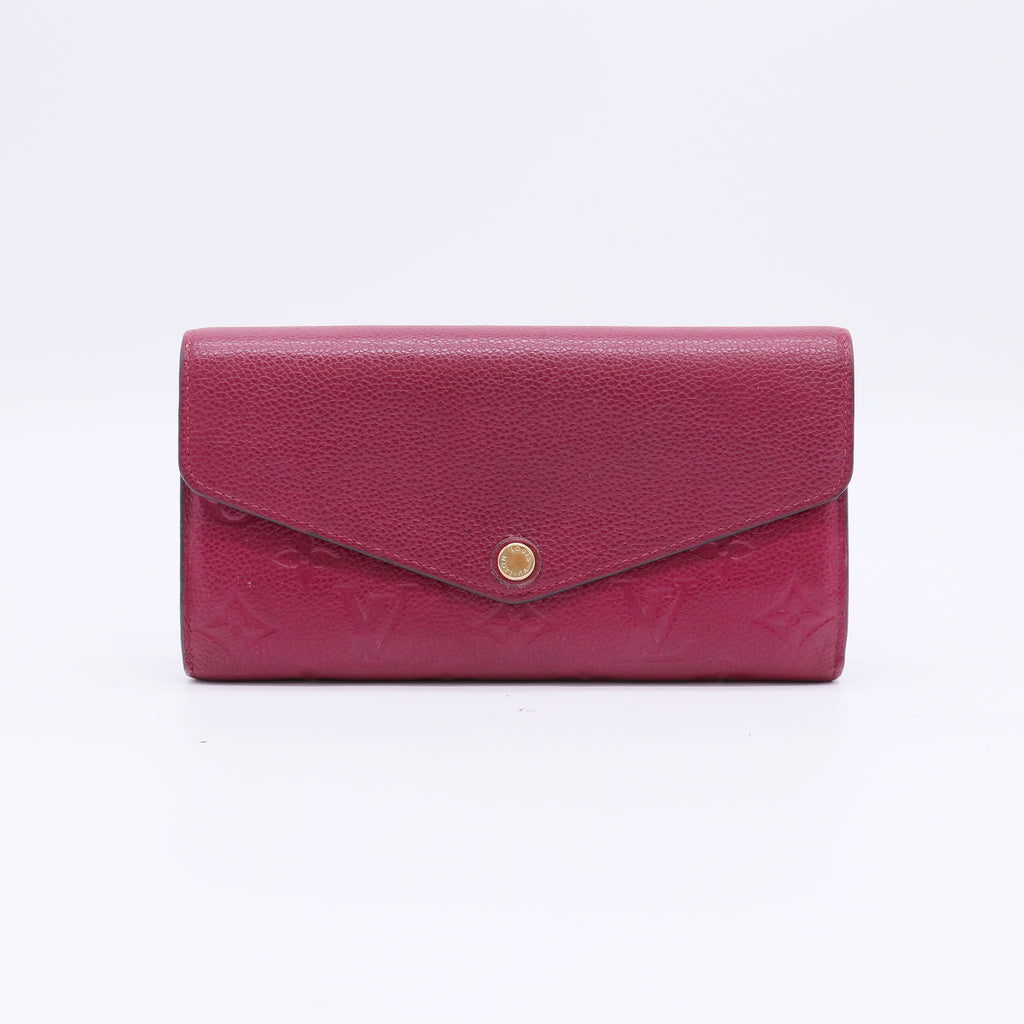 Louis Vuitton Monogram Empreinte Sarah Wallet W22224