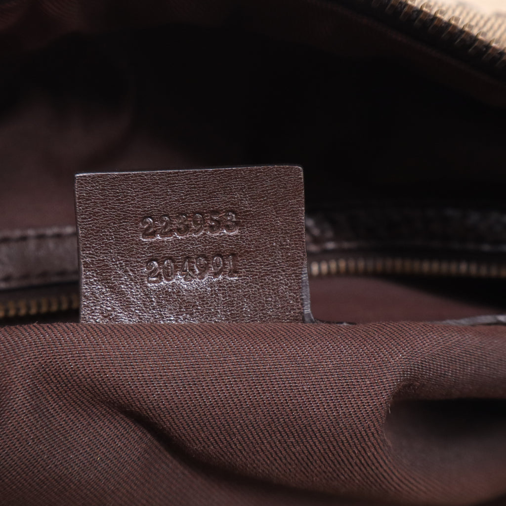 Interlocking Boston Bag GG Canvas Medium B21297