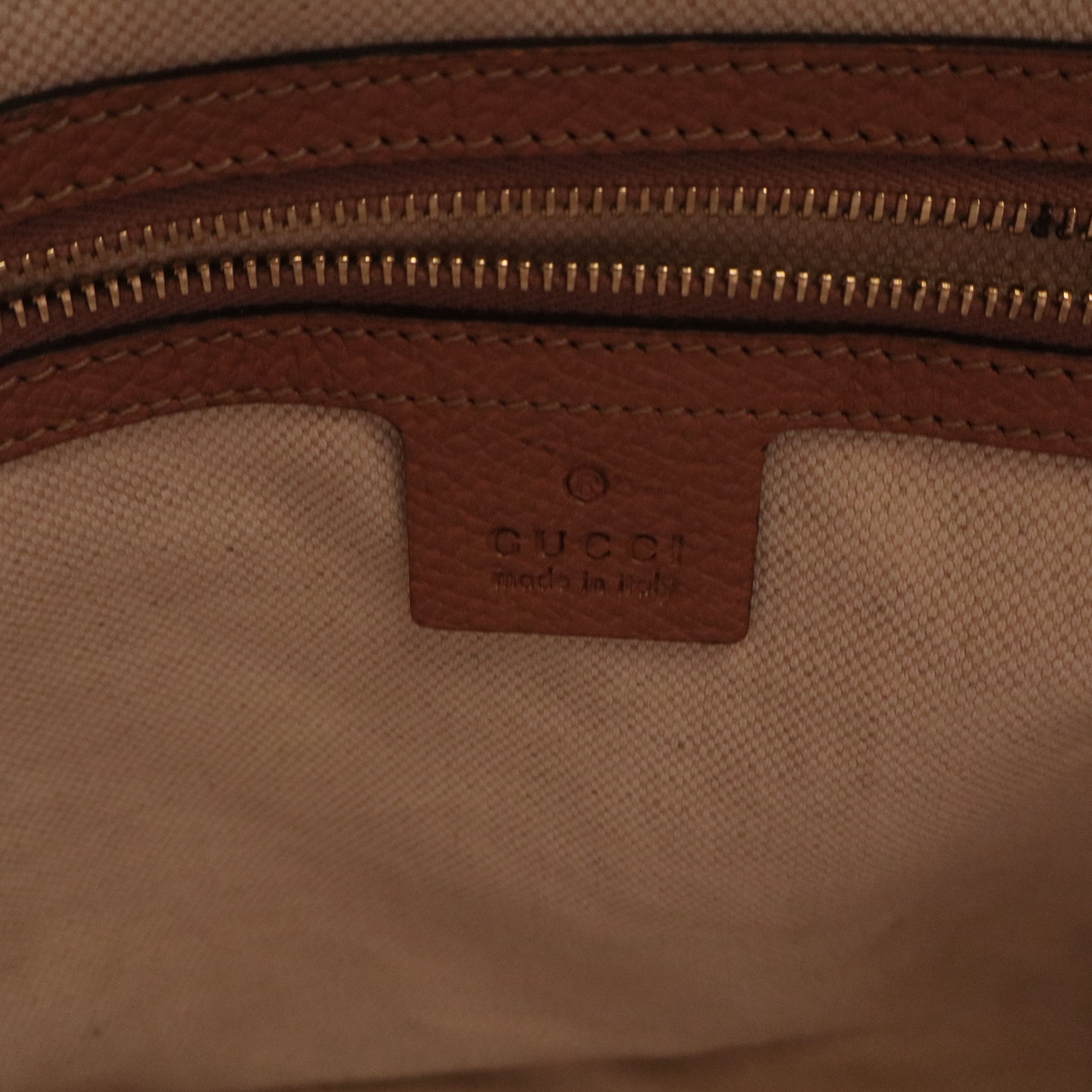 Bree Convertible Top Handle Bag GG Canvas with Leather Medium