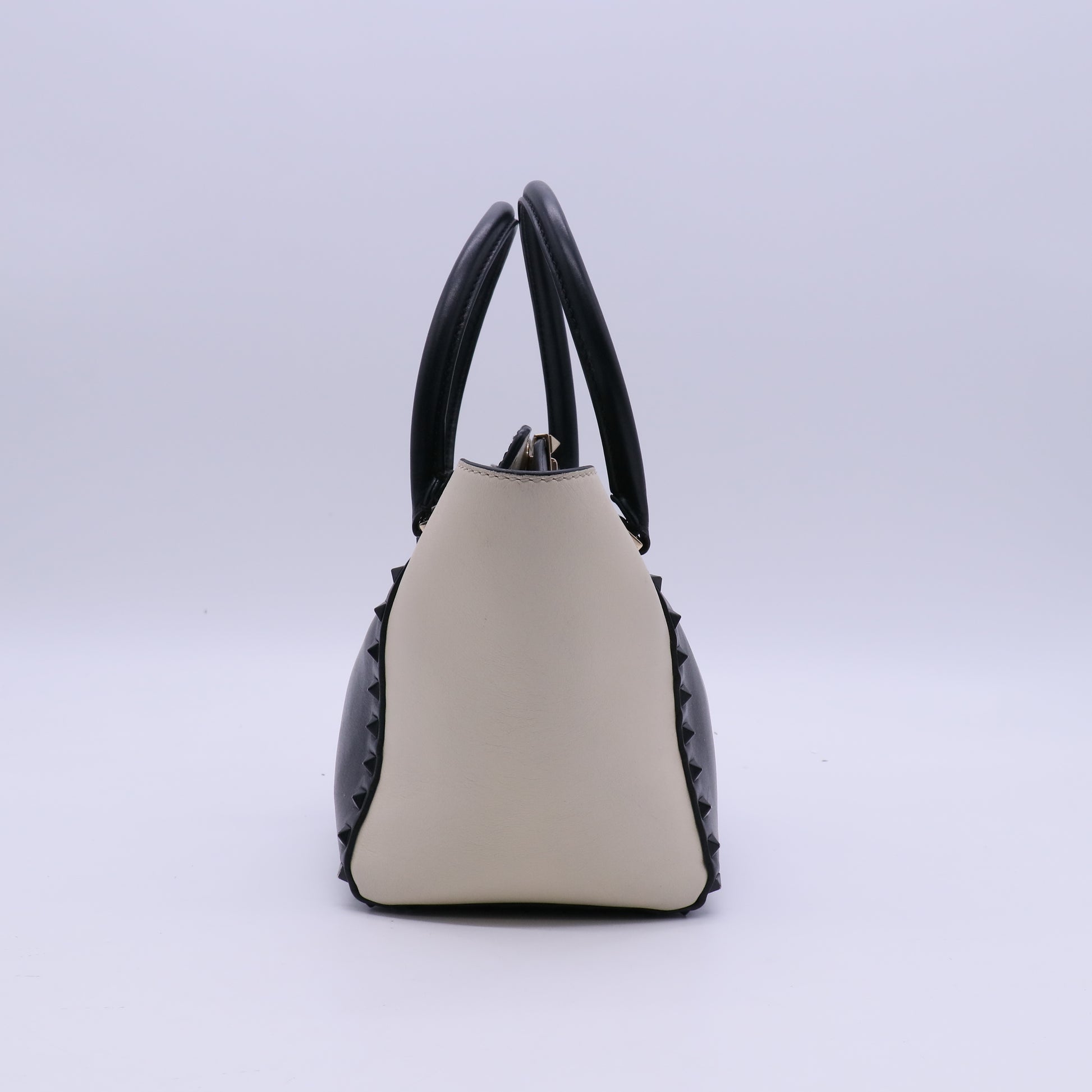 Valentino Rockstud Tote Rigid Leather Mini Twins B21048