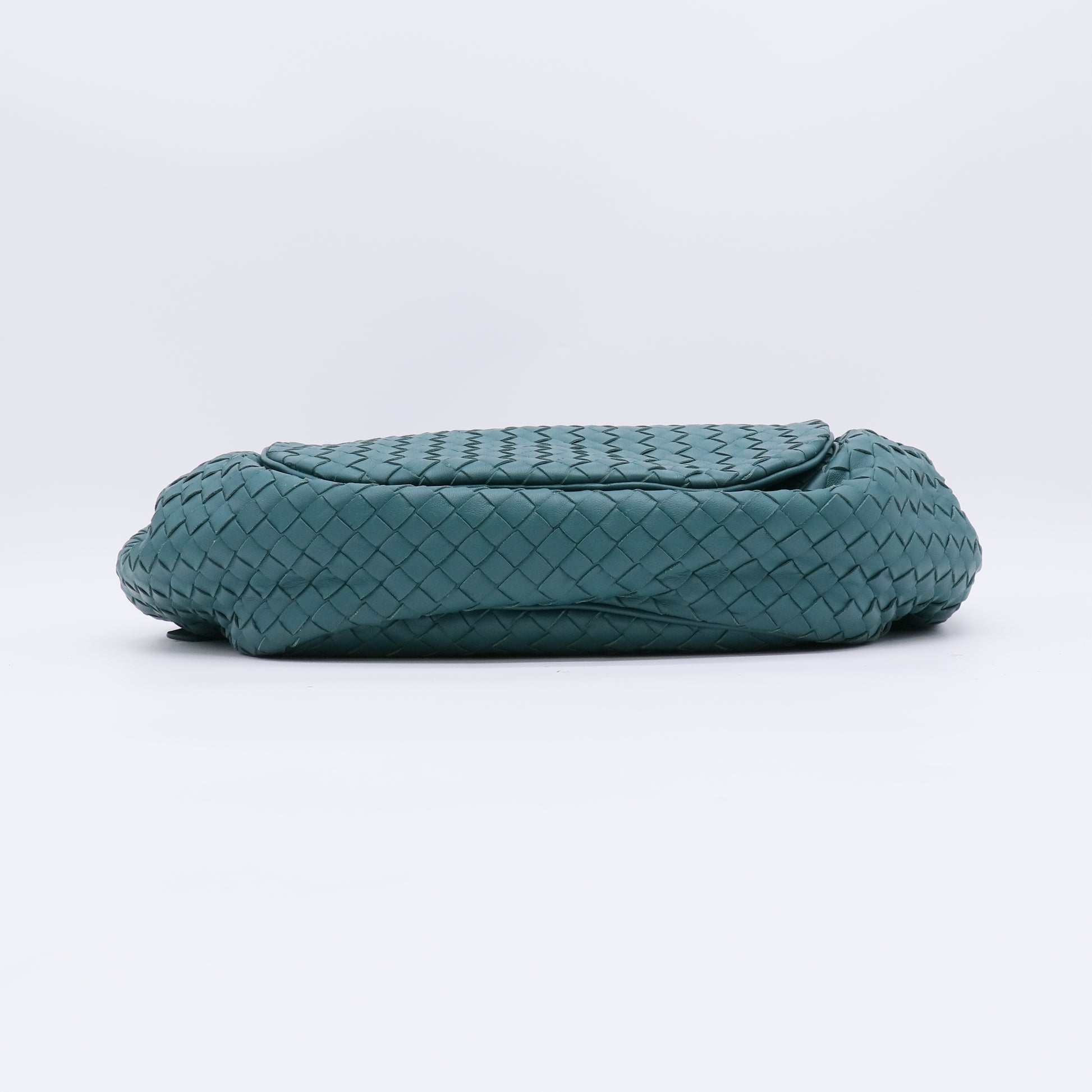 Bottega Veneta Intrecciato Drawstring Flap Messenger Bag B23033