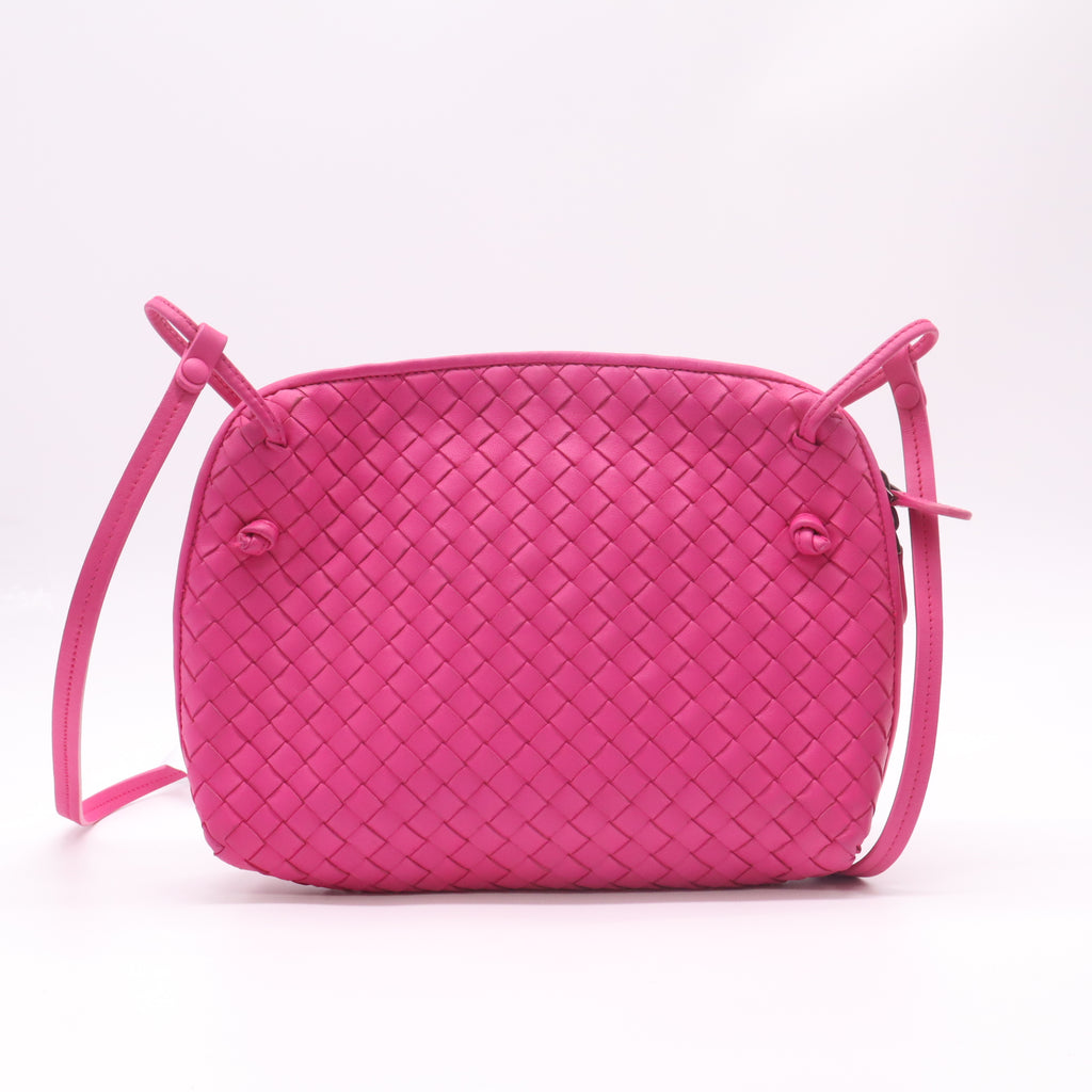Bottega Veneta Intrecciato Nappa Nodini Crossbody Bag B23061