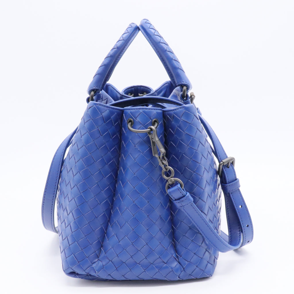 Calfskin Leggero Intrecciato Small Roma