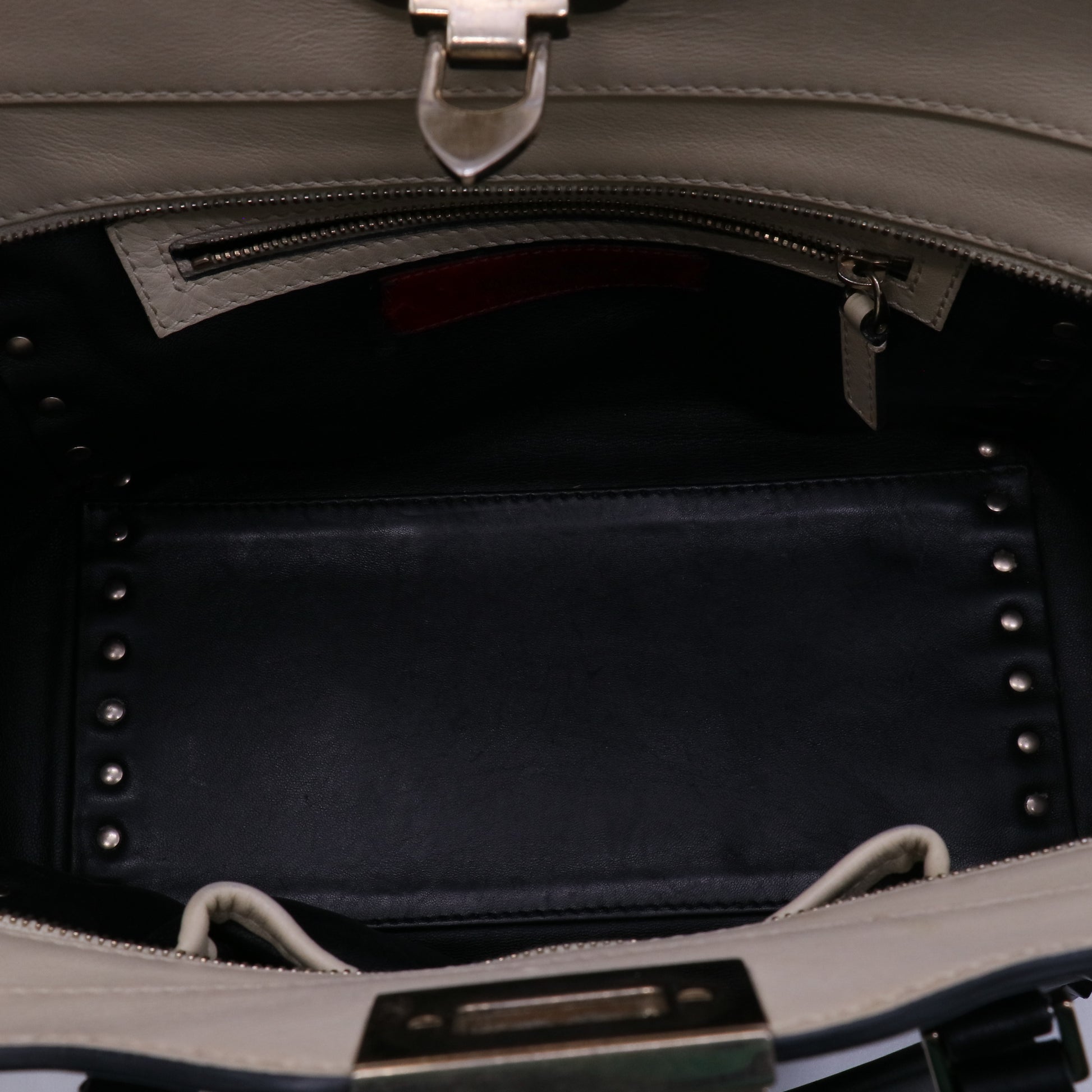 Valentino Rockstud Tote Rigid Leather Mini Twins B21048