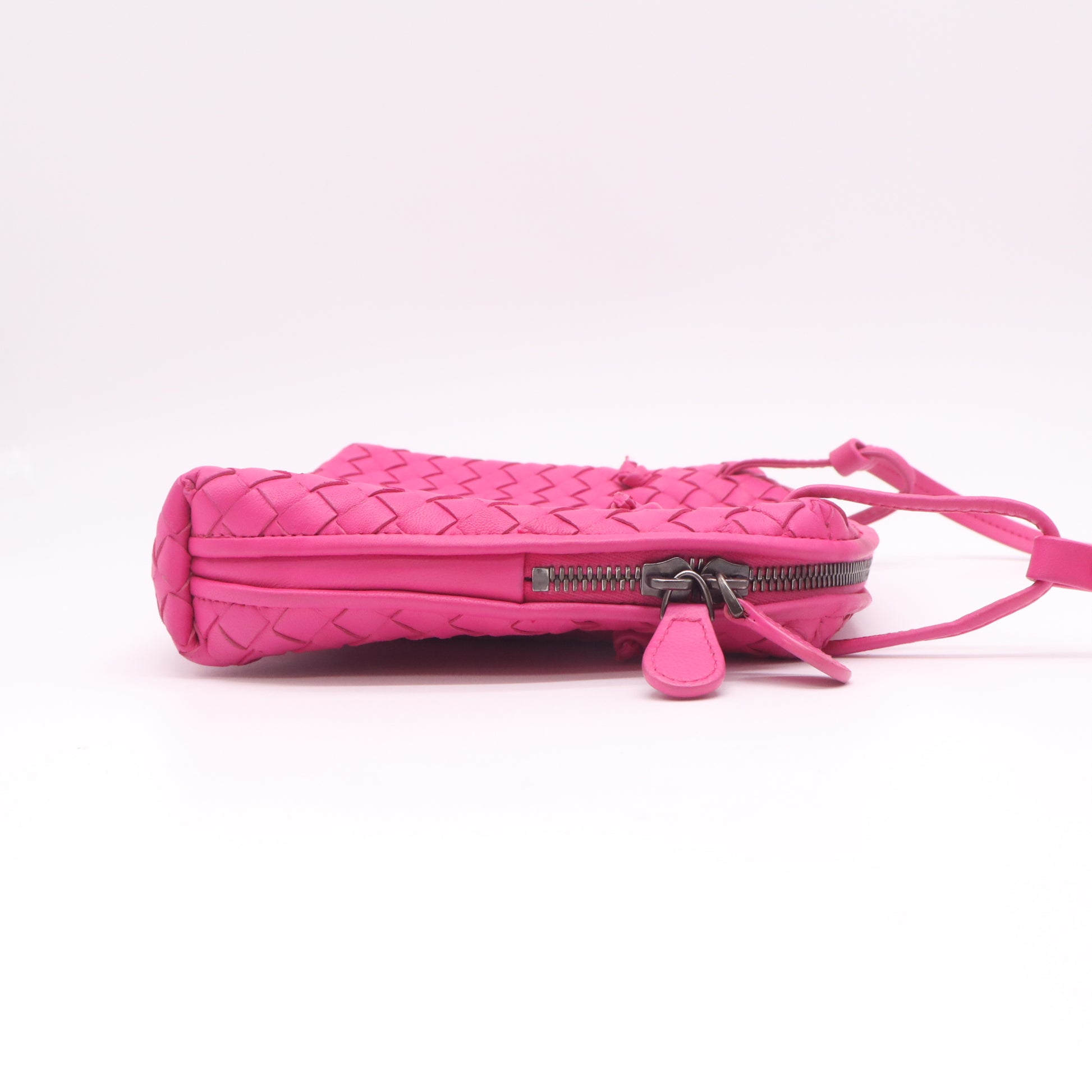 Bottega Veneta Intrecciato Nappa Nodini Crossbody Bag B23061