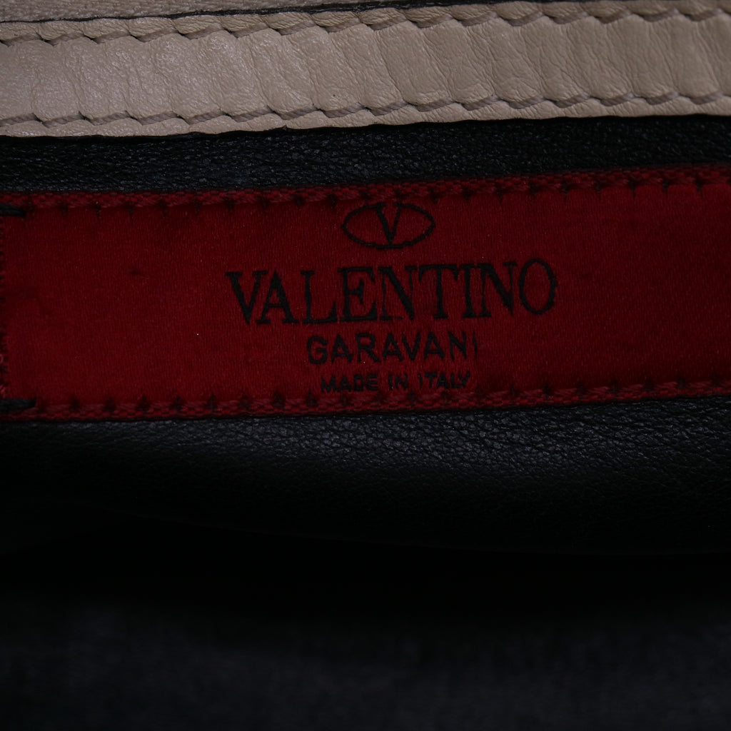 Valentino Rockstud Tote Rigid Leather Mini Twins B21048