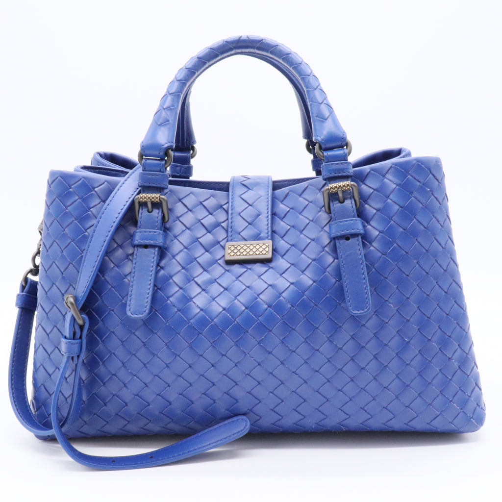 Calfskin Leggero Intrecciato Small Roma