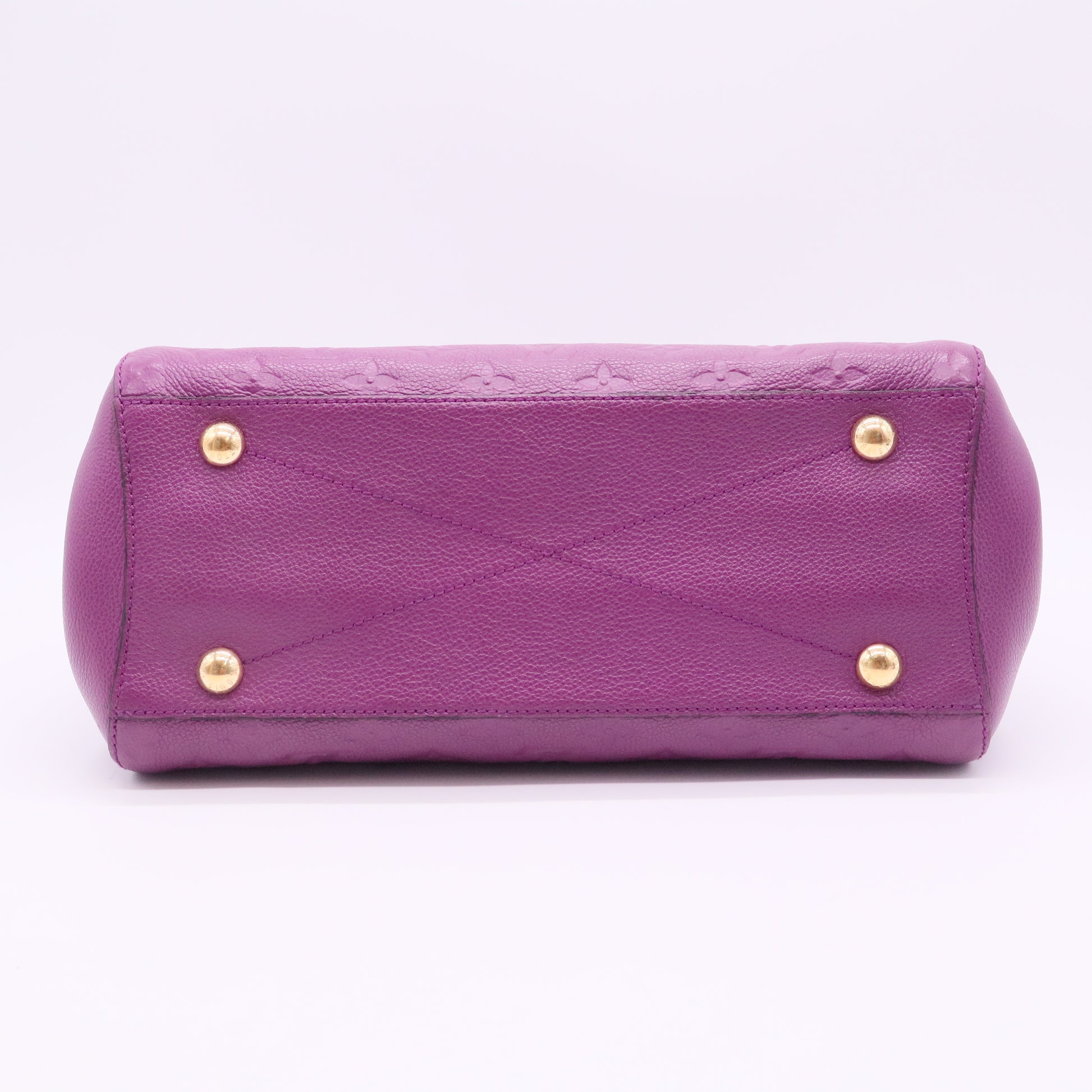 Montaigne Handbag Monogram Empreinte Leather MM