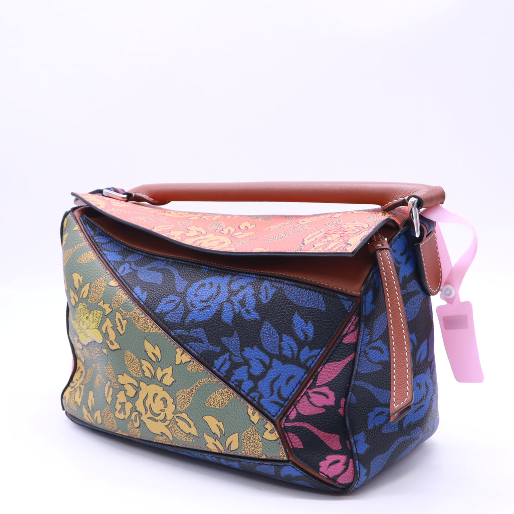 Loewe Paula's Ibiza Medium Patchwork Puzzle Bag Twins LDJ5289