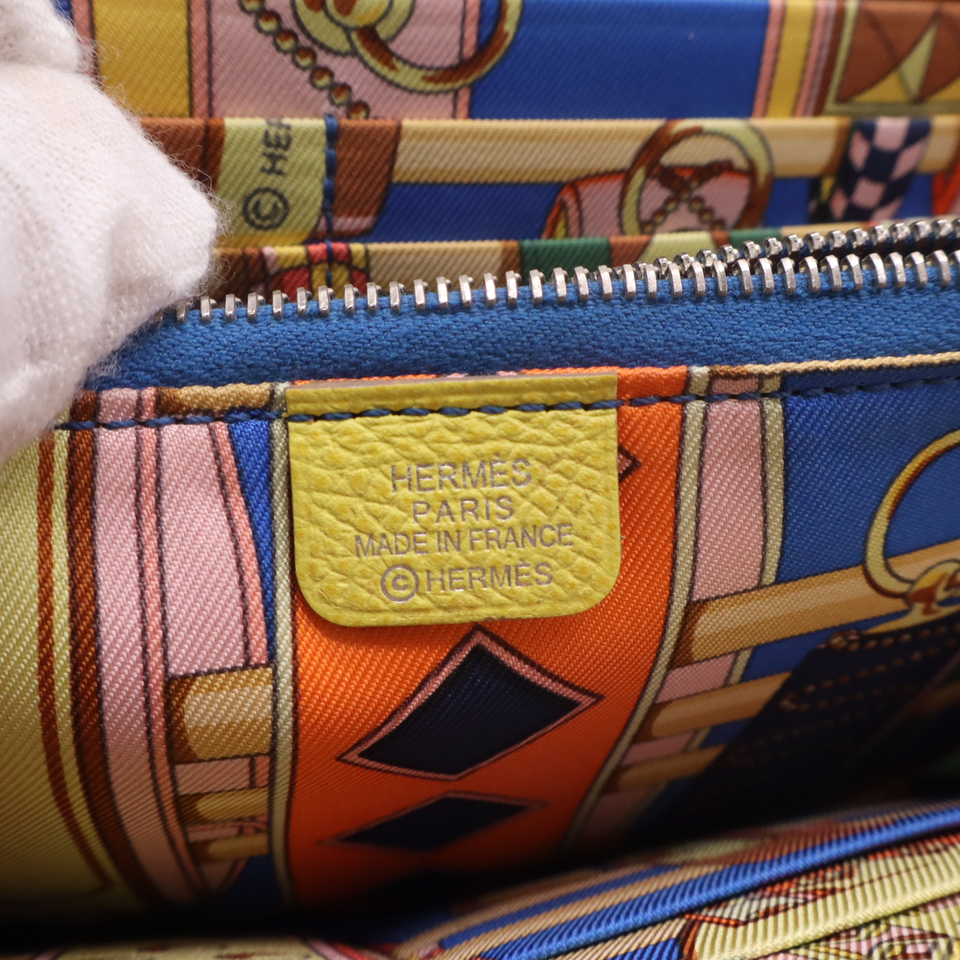 Hermès Azap Long Silk'In Wallet in Souffle W22398