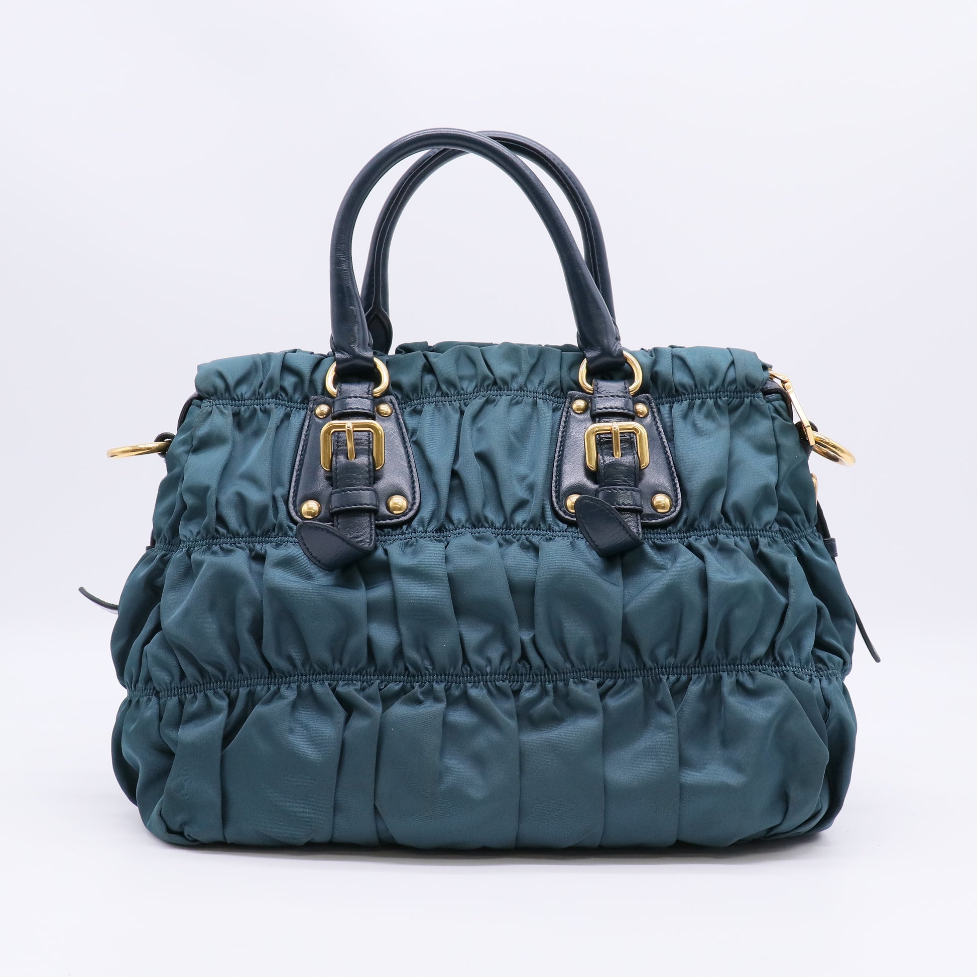 Prada Tessuto Nylon Gauffré Two-Way Satchel Bag B22903