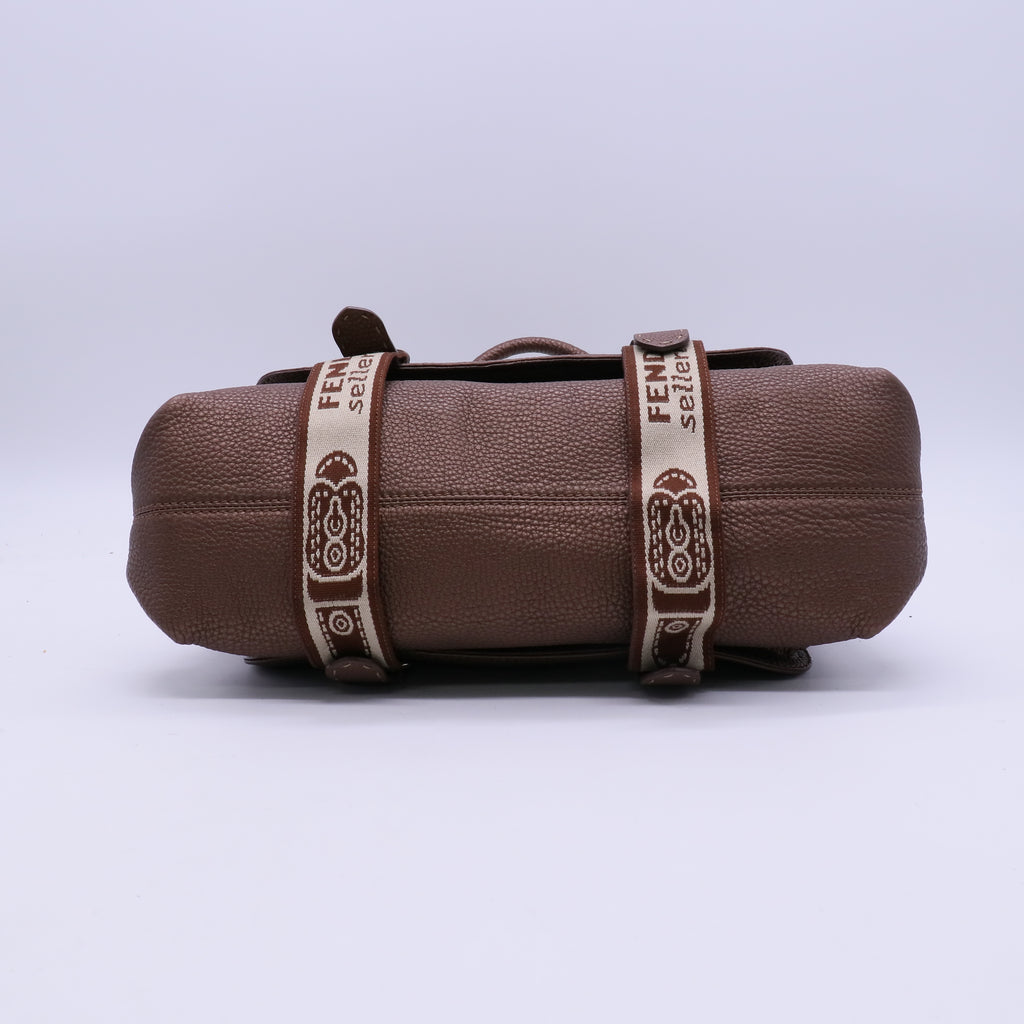 Fendi Selleria Romano Equestrian Satchel  B20682