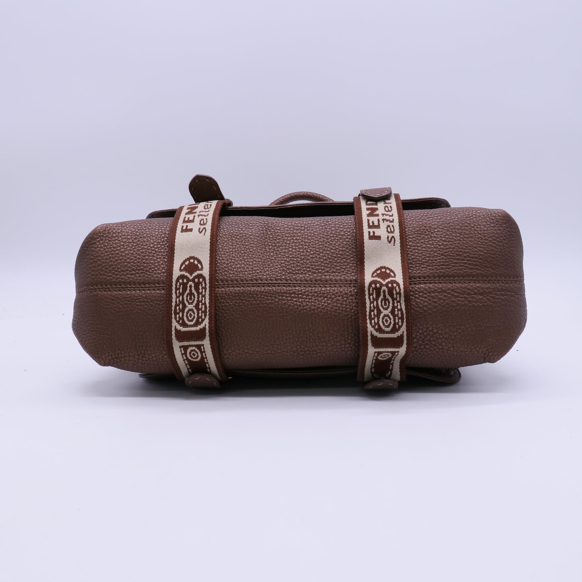 Fendi Selleria Romano Equestrian Satchel  B20682