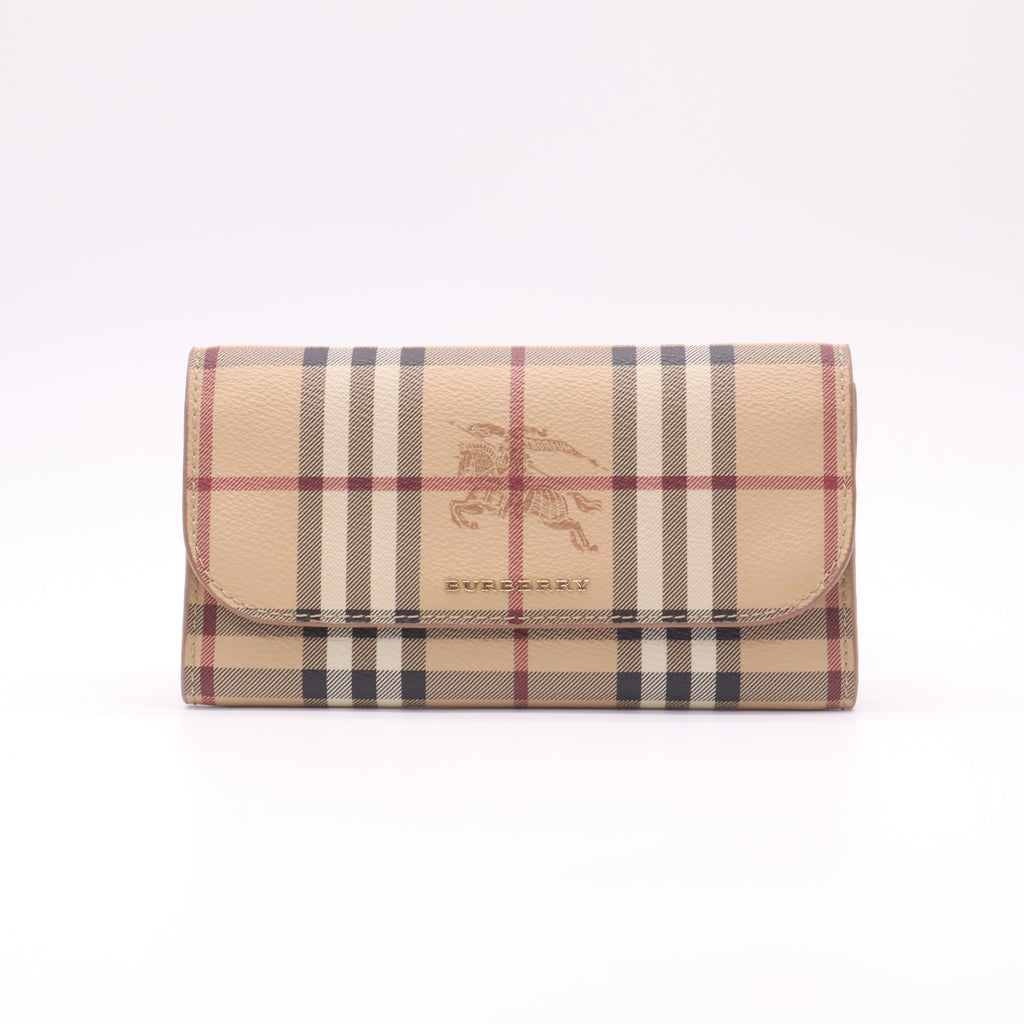 Burberry Haymarket Check Henley Wallet W22429