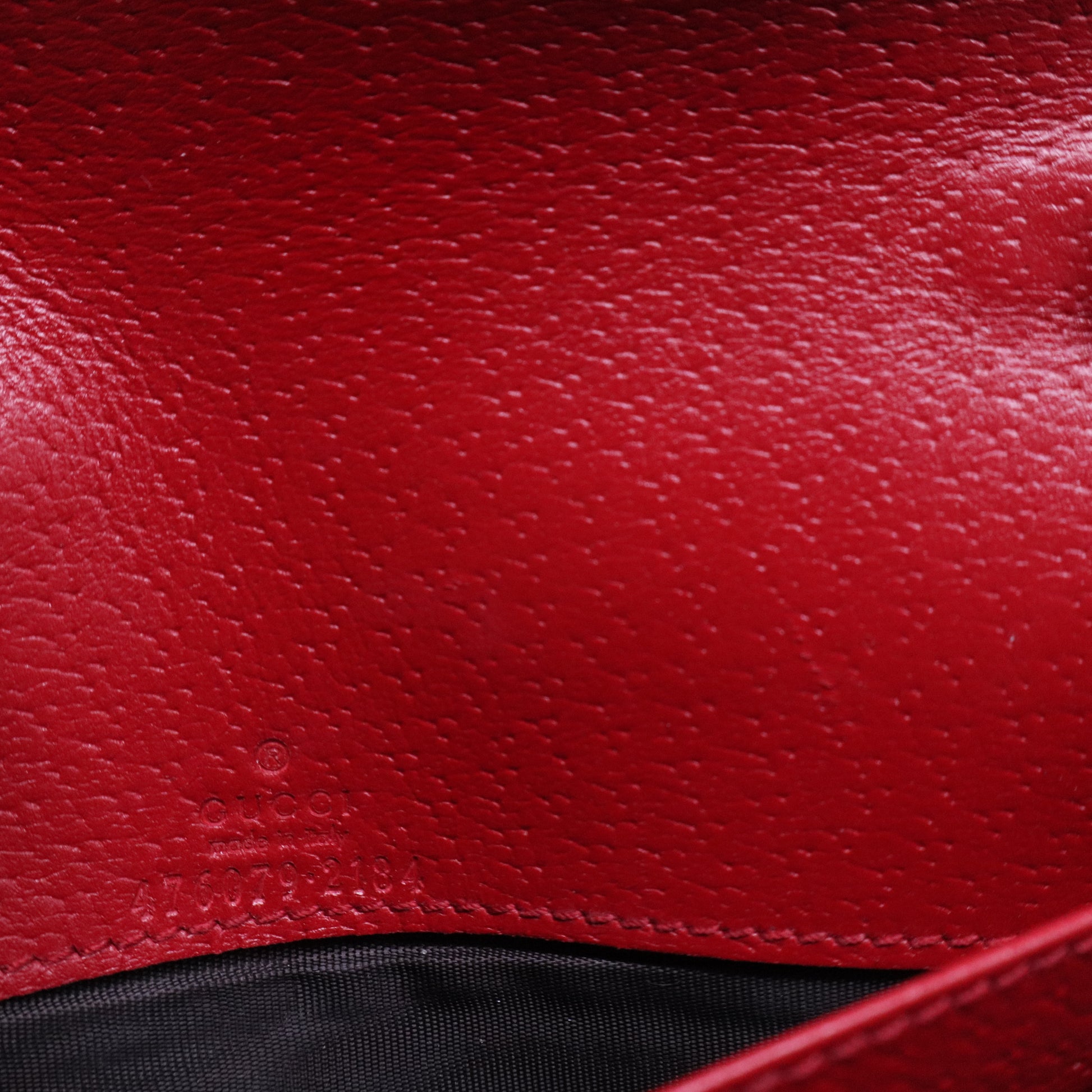 Queen Margaret Chain Wallet GG Coated Canvas Mini