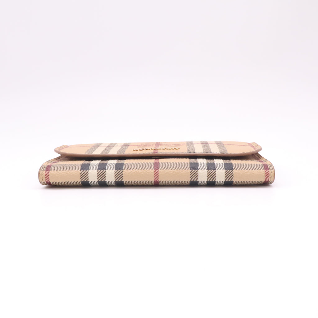 Burberry Haymarket Check Henley Wallet W22429