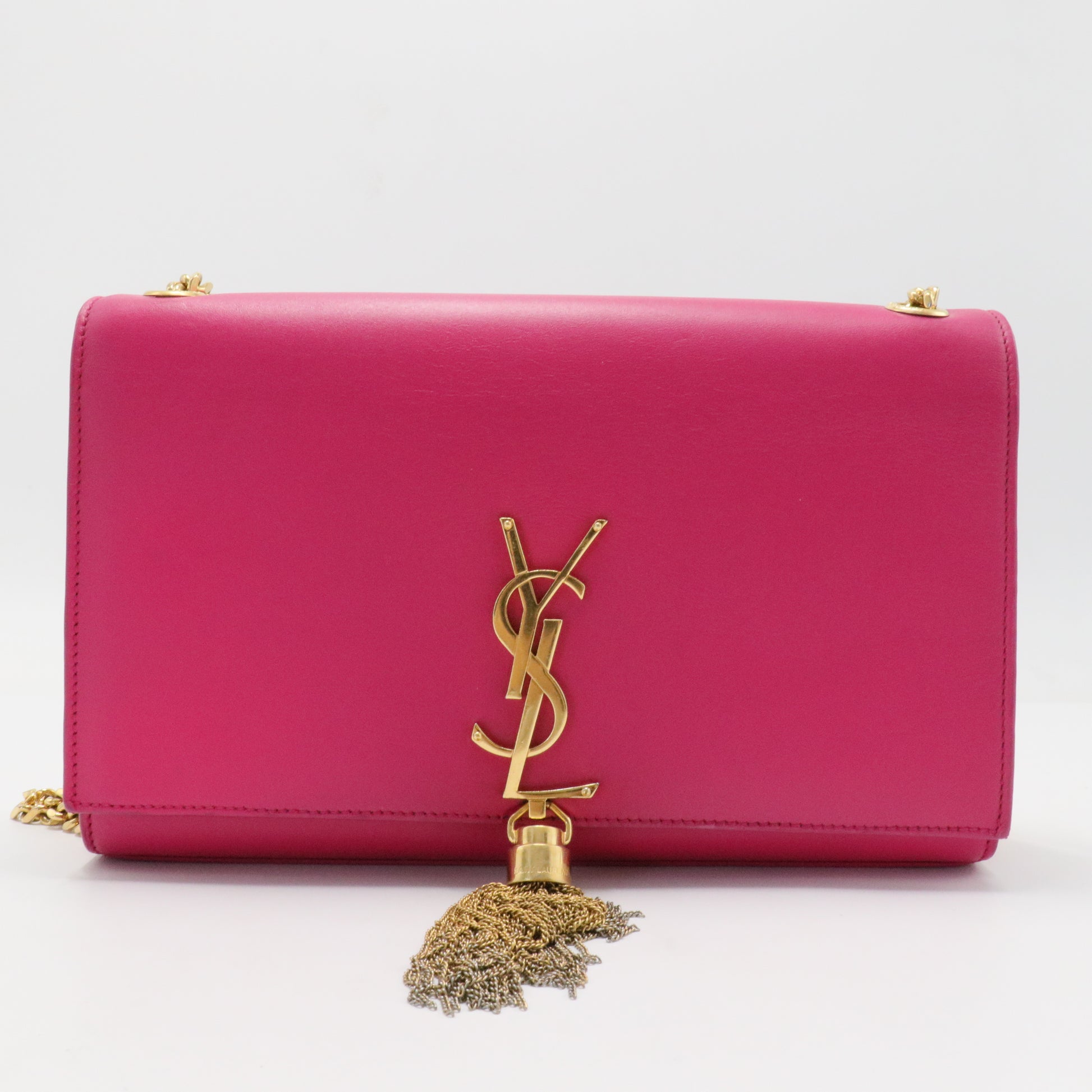 Classic Monogram Crossbody Bag Grainy Leather Medium