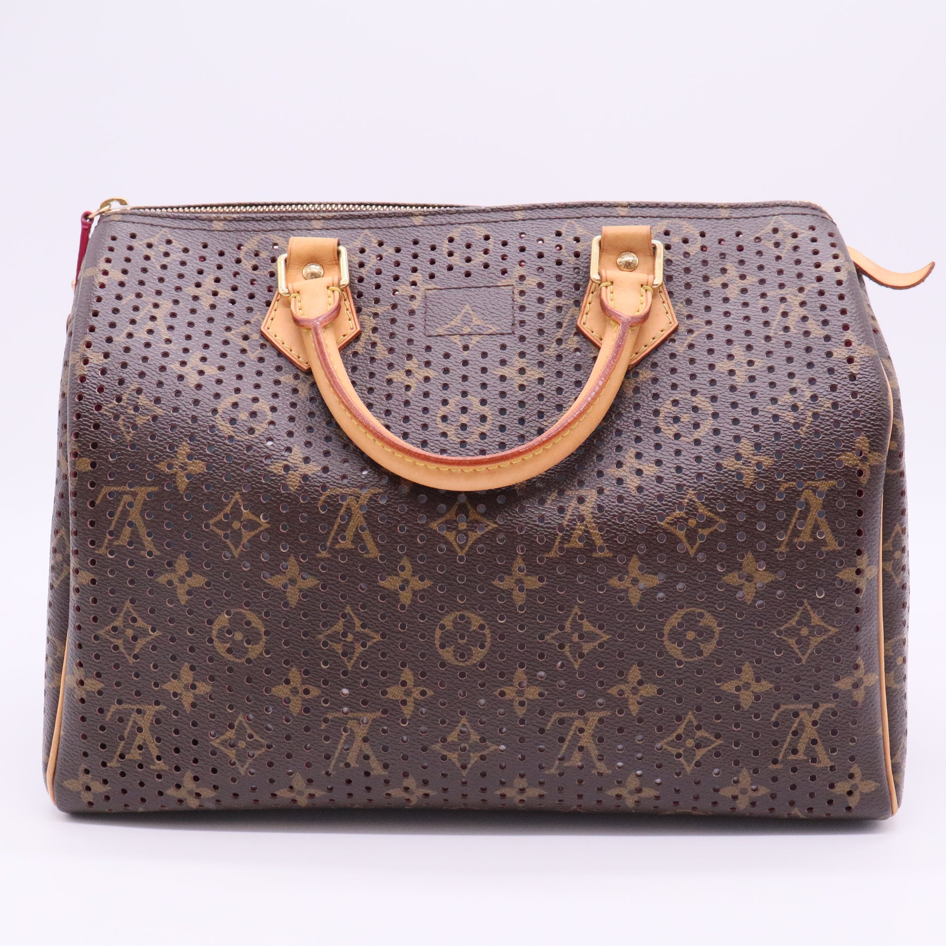 Speedy Handbag Perforated Monogram Canvas 30