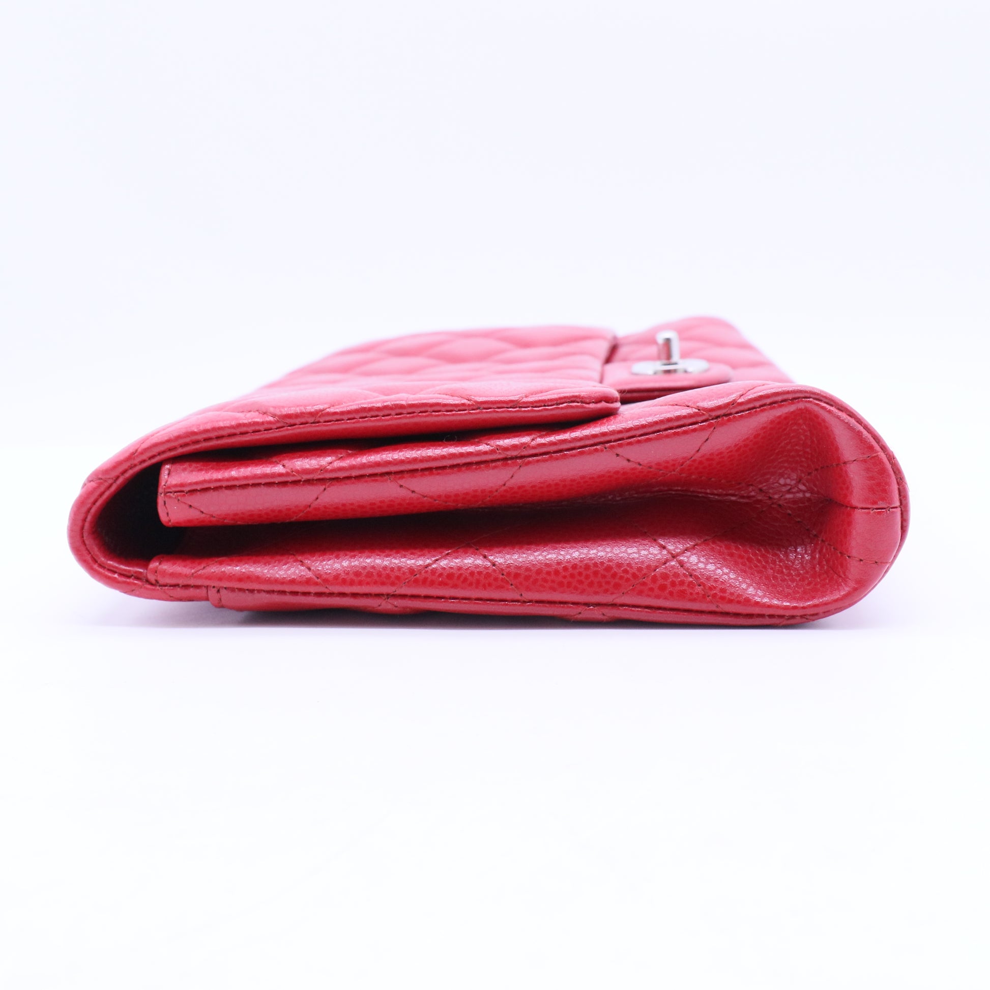 Clutch with Chain Quilted Lambskin B20079