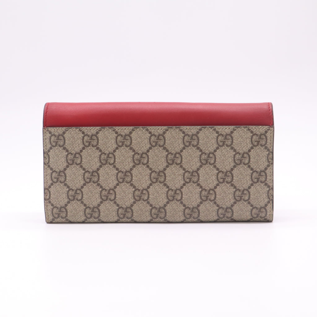 Gucci GG Supreme Continental Wallet W22419