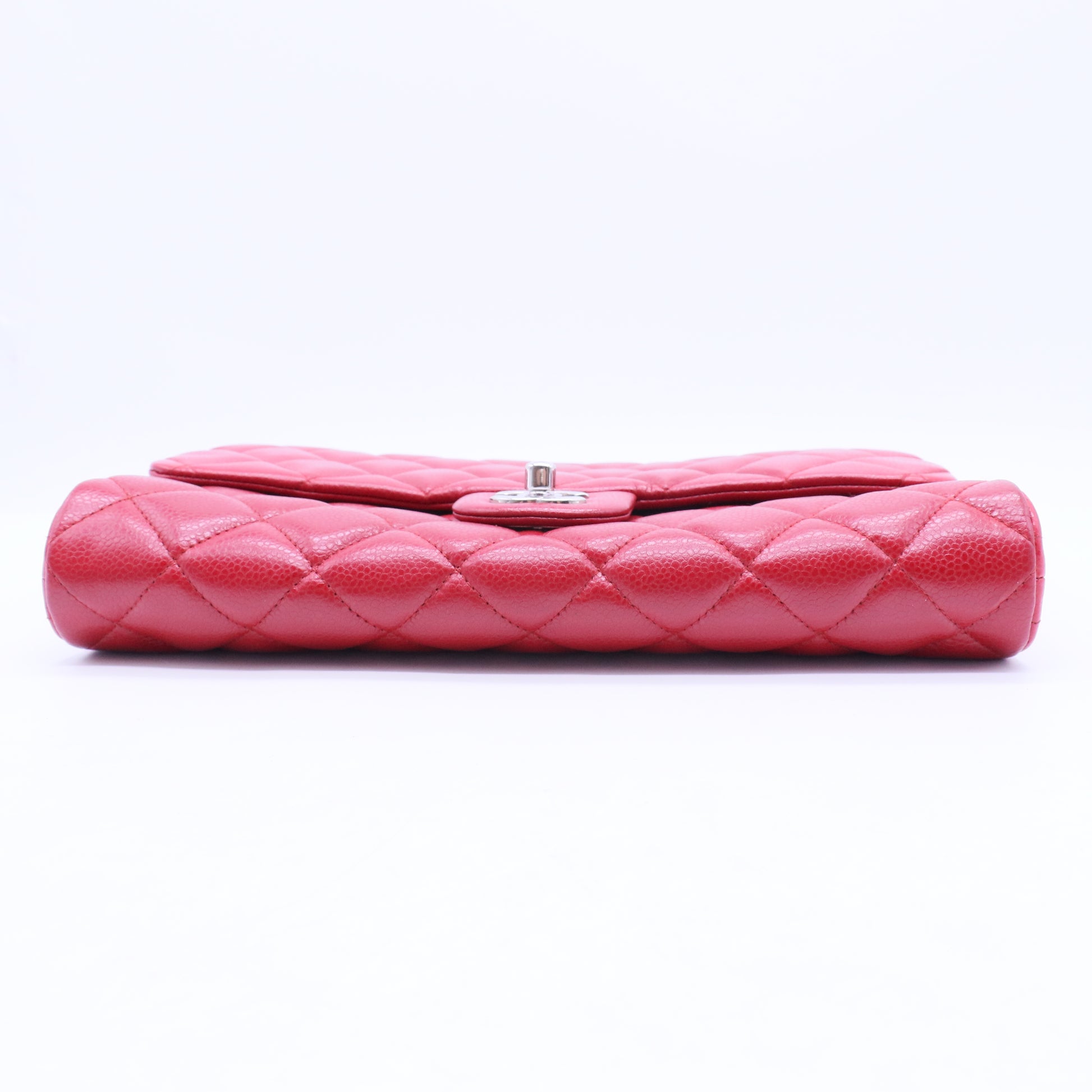 Clutch with Chain Quilted Lambskin B20079