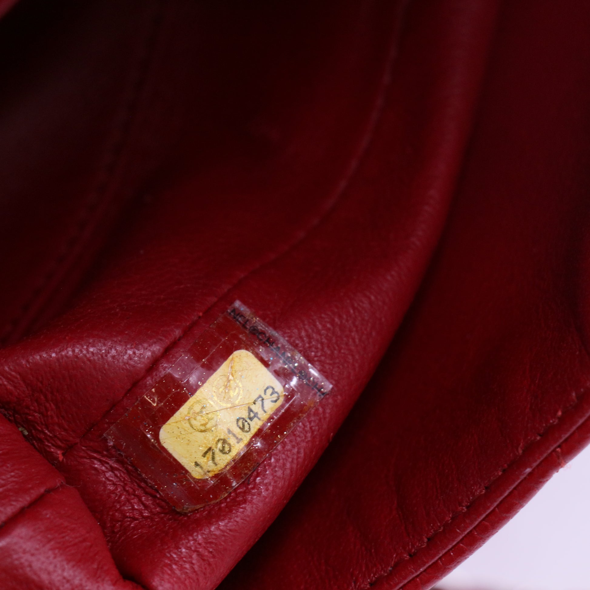 Clutch with Chain Quilted Lambskin B20079