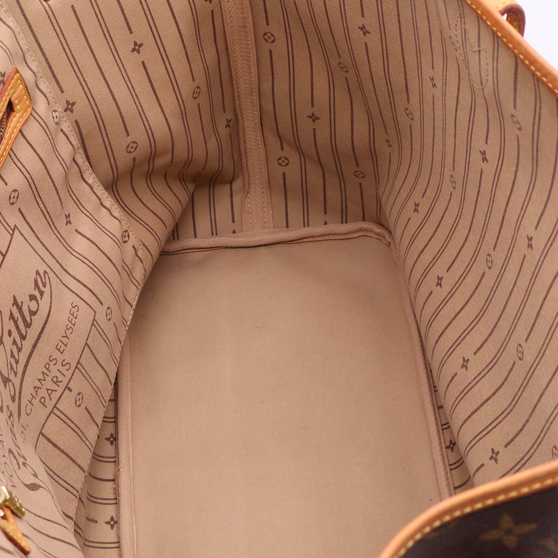 Neverfull Tote Monogram Canvas GM Twins
