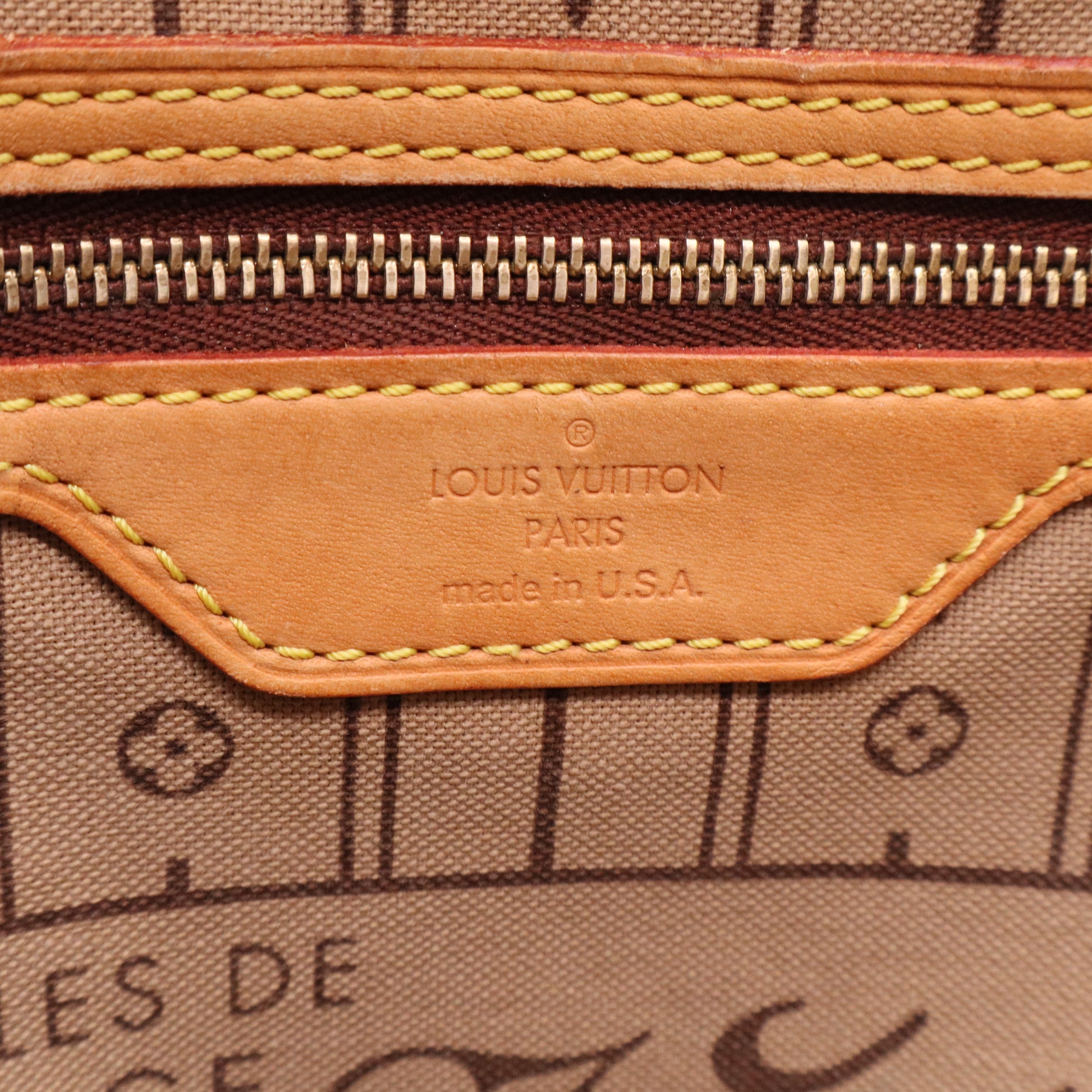 Neverfull Tote Monogram Canvas GM Twins