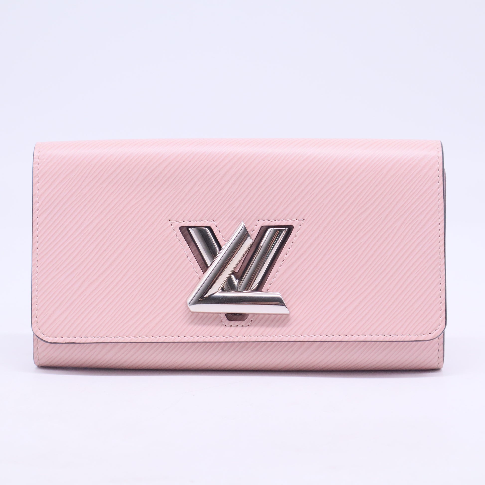 Epi Twist Wallet Rose Ballerine W20642