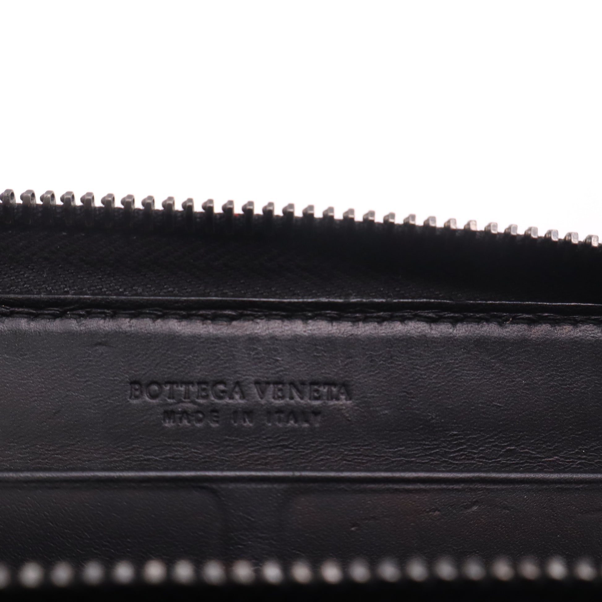 Bottega Veneta Intrecciato Zip-Around Wallet W22415