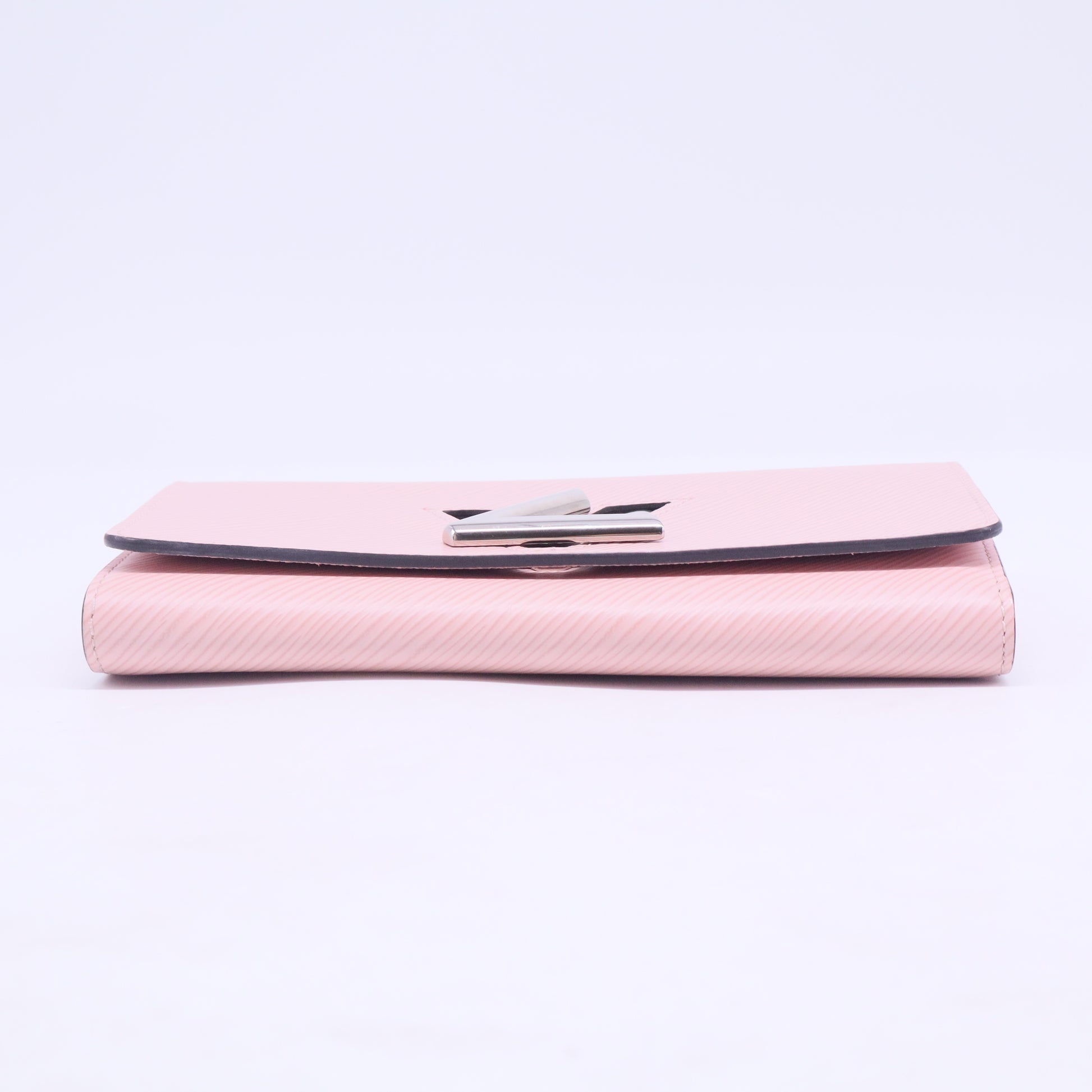 Epi Twist Wallet Rose Ballerine W20642