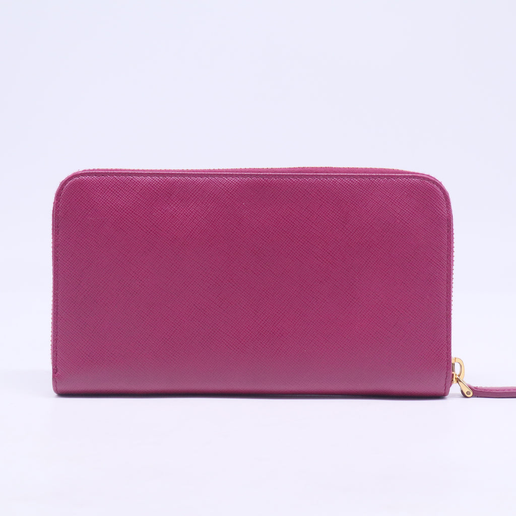 Saffiano Lux Leather Continental Wallet W20633