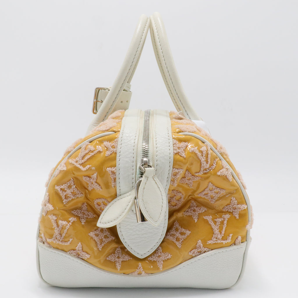 Monogram Bouclettes Speedy Round