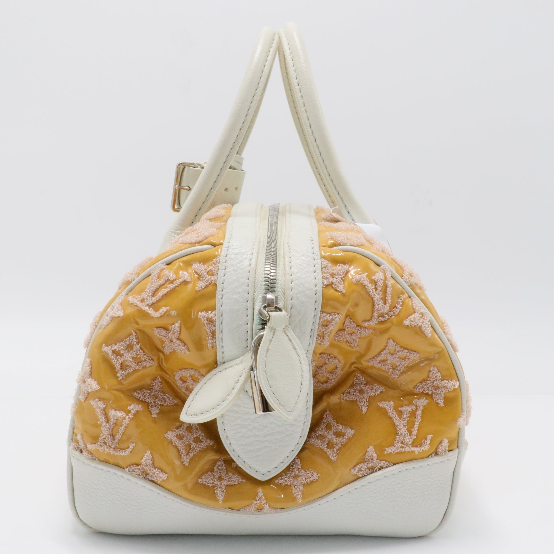 Monogram Bouclettes Speedy Round