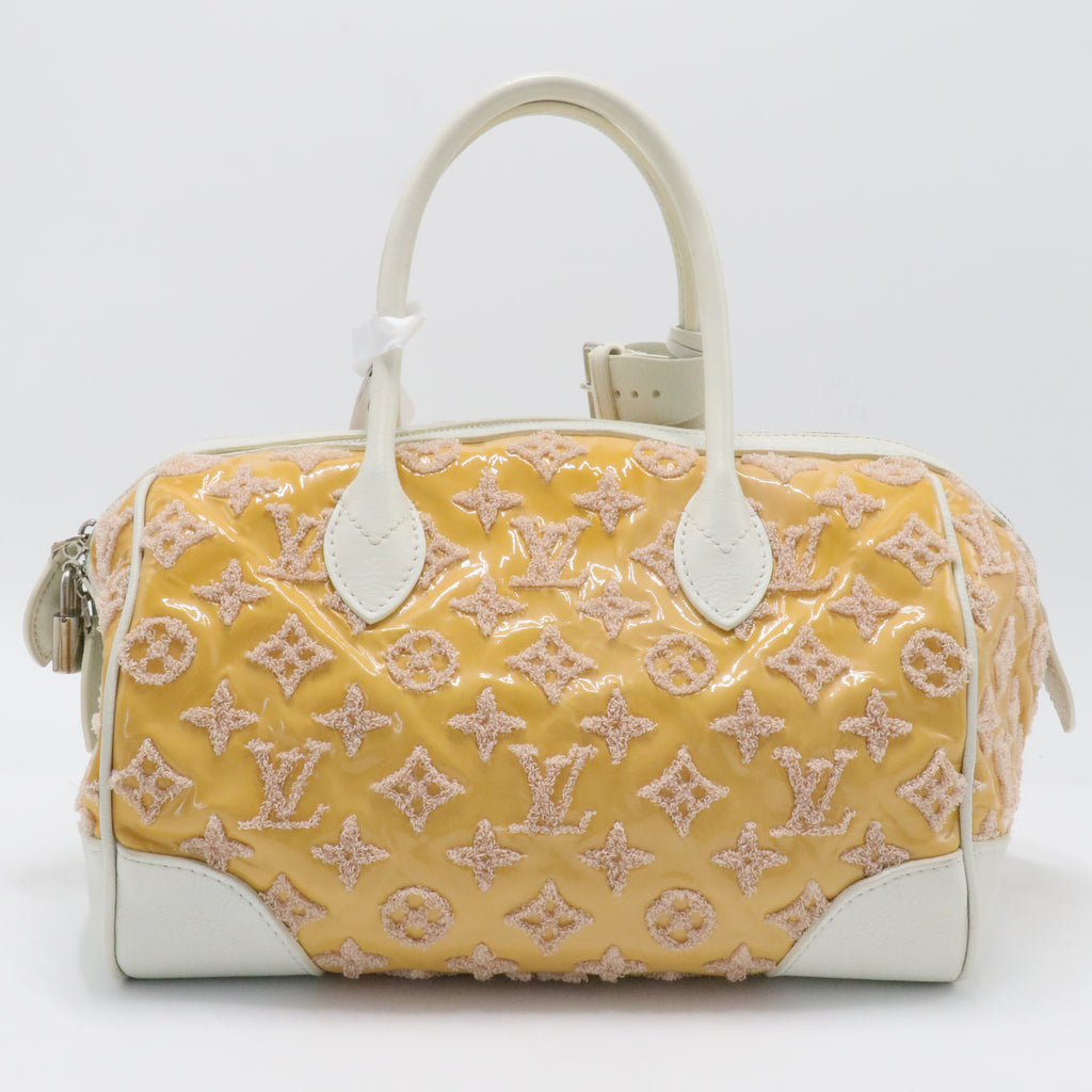 Monogram Bouclettes Speedy Round