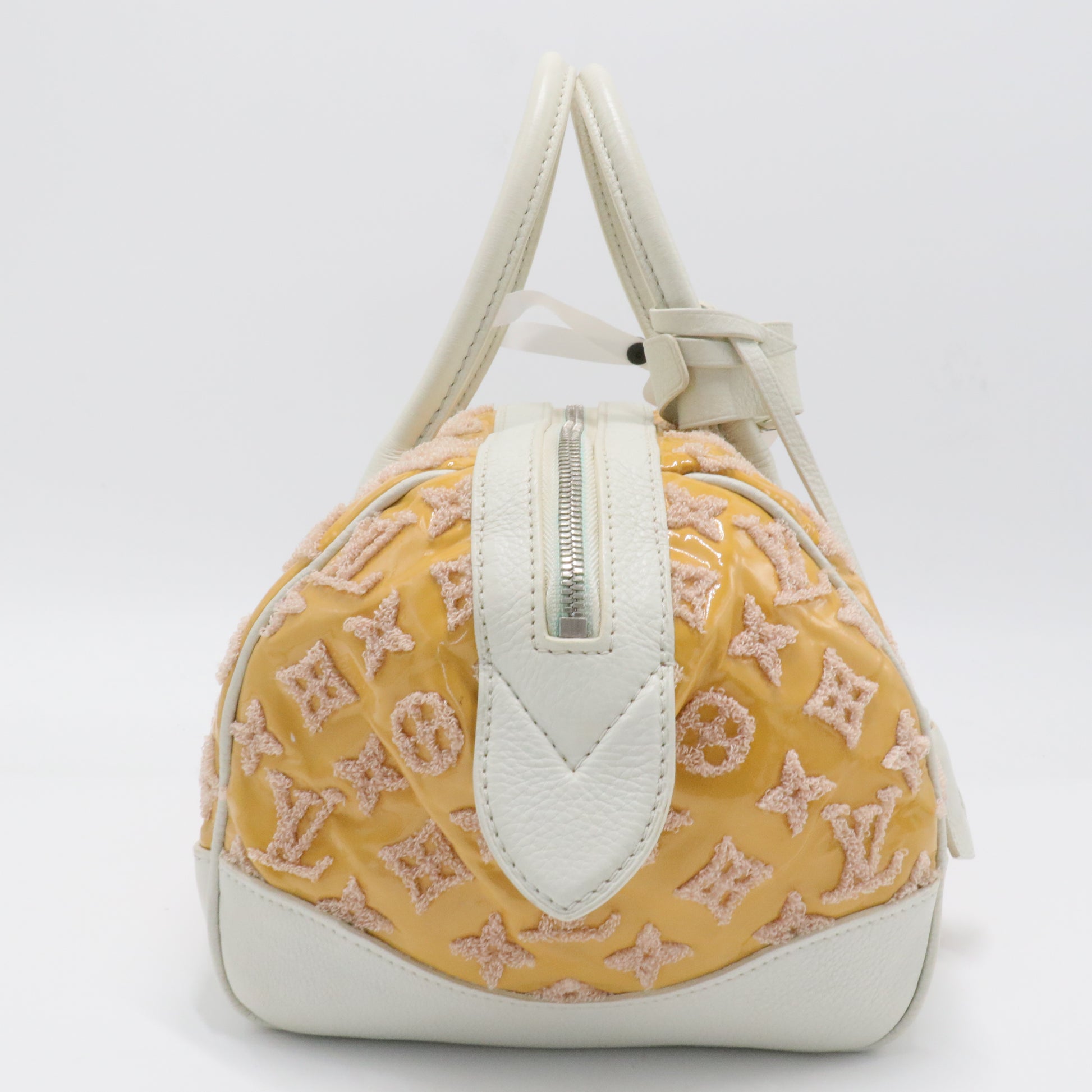 Monogram Bouclettes Speedy Round