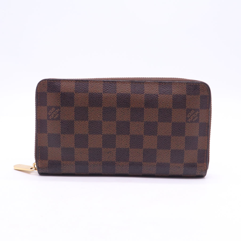 Damier Ebene Zippy Organizer Wallet W20731