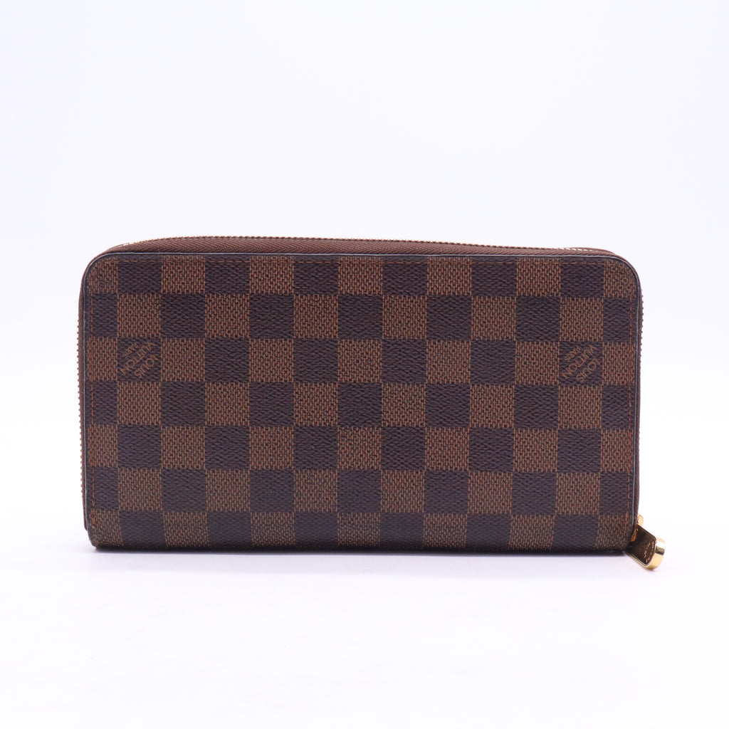 Damier Ebene Zippy Organizer Wallet W20731