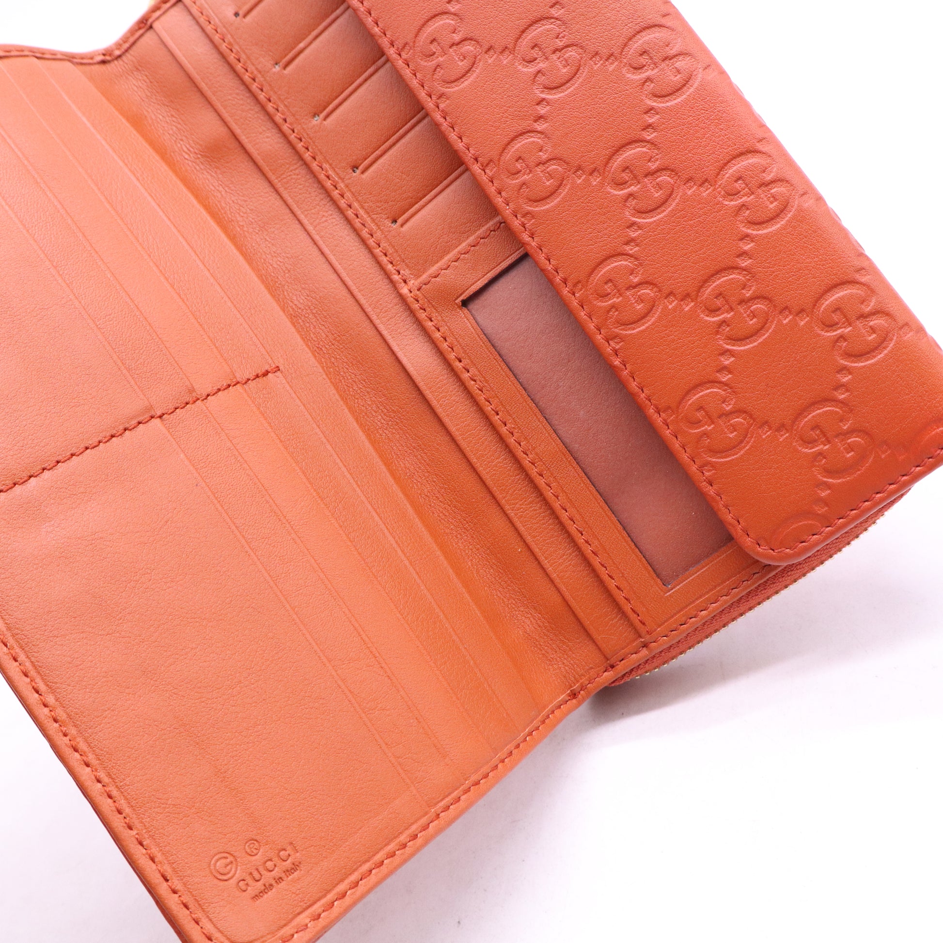Gucci Microguccissima Leather Continental Wallet W21072